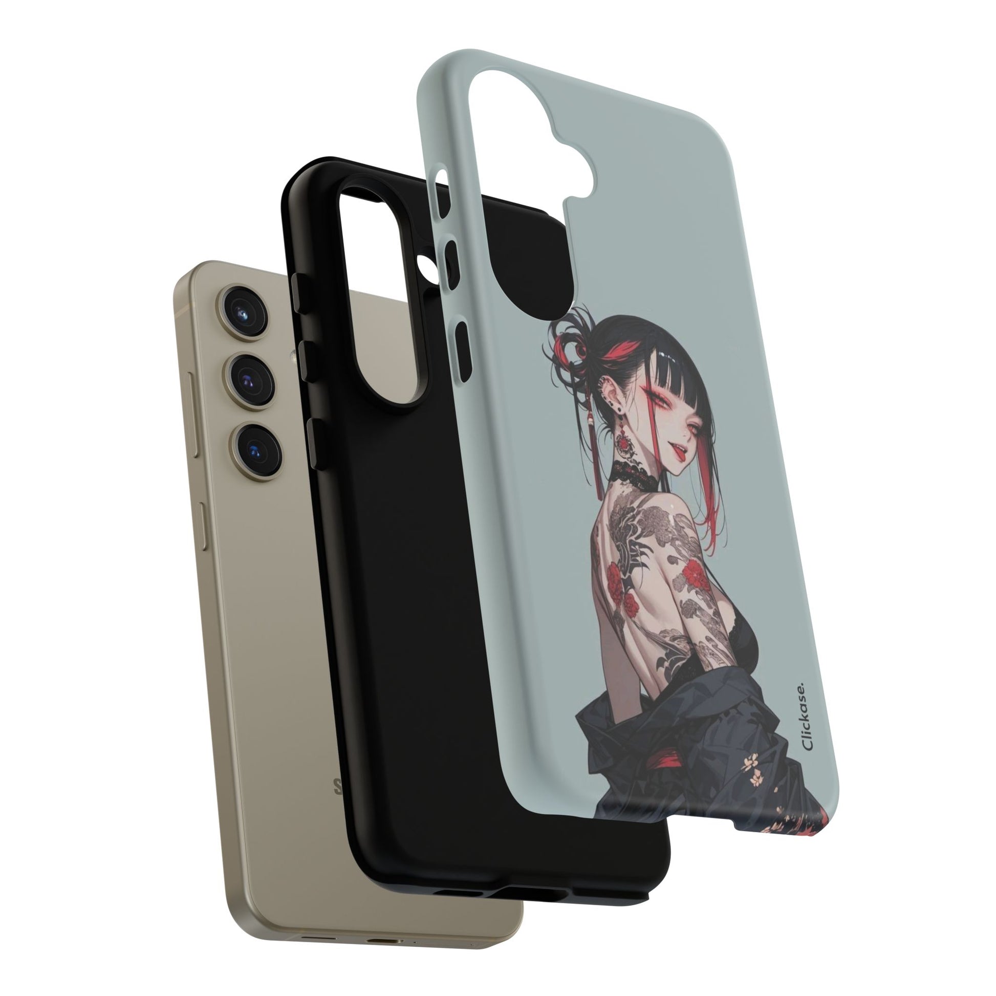 Anime Tattoo Girl by