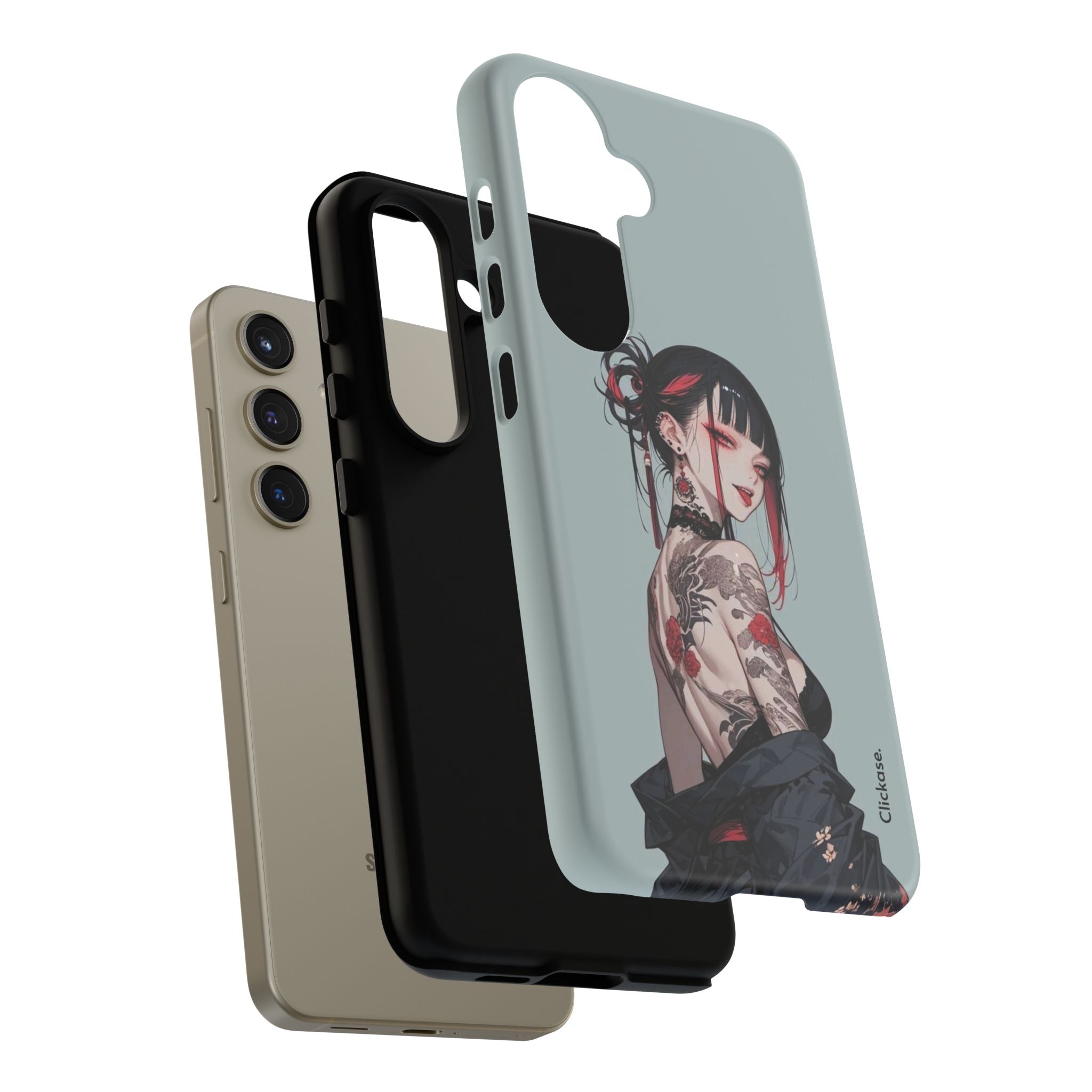 Anime Tattoo Girl by