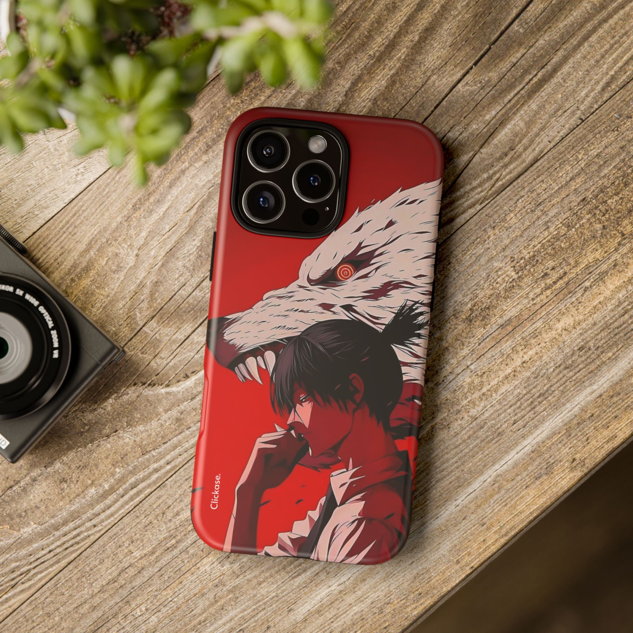 Samurai Wolf - Tough Phone Case by