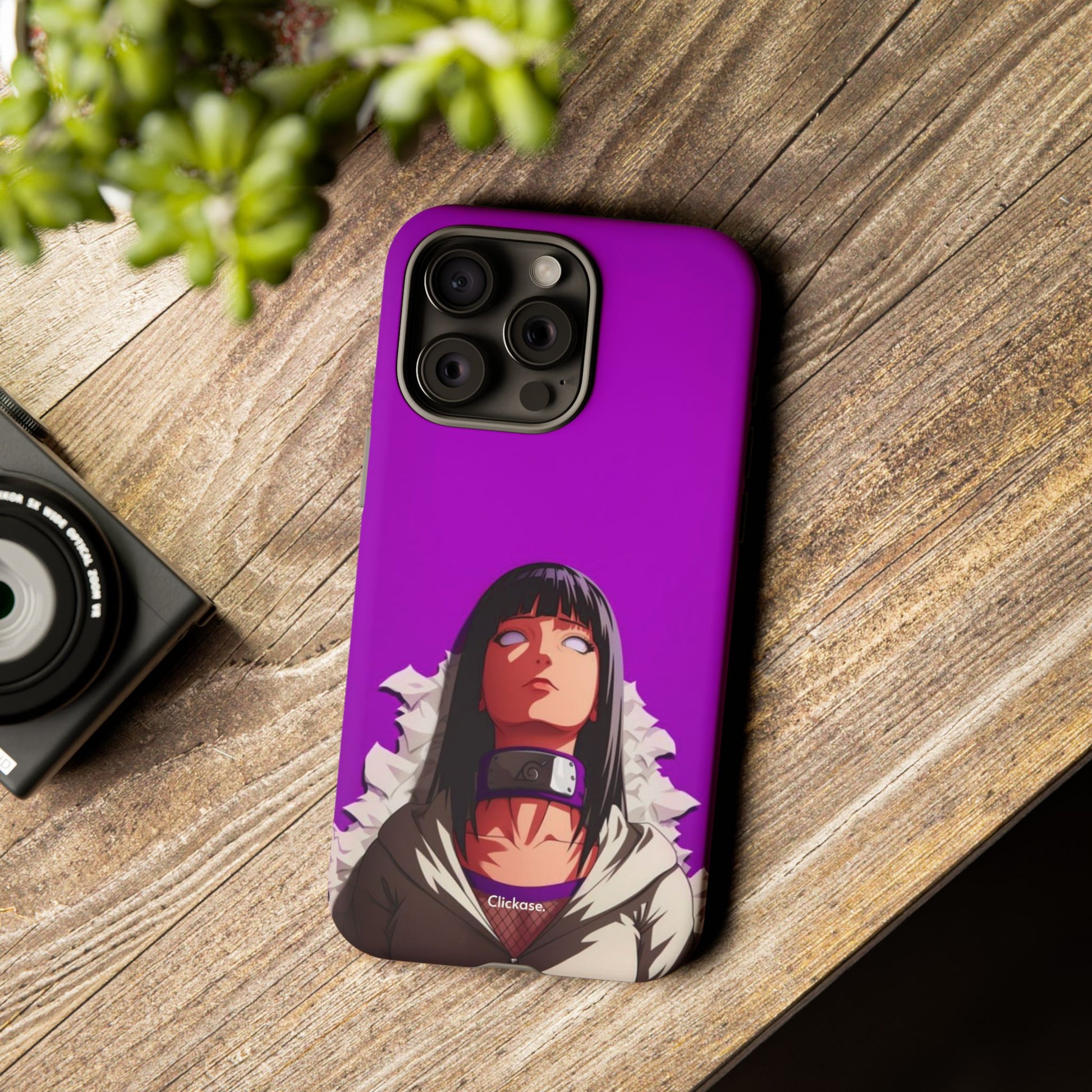 Hinata Hyuga - Naruto Tough Phone CasePhone CaseClickase®Hinata Hyuga - Naruto