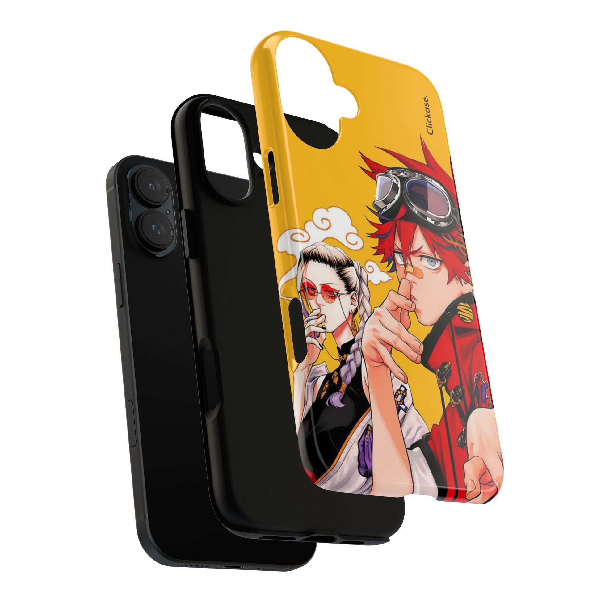 Alma & Tao Saotome - Gokurakugai Tough Phone Case by