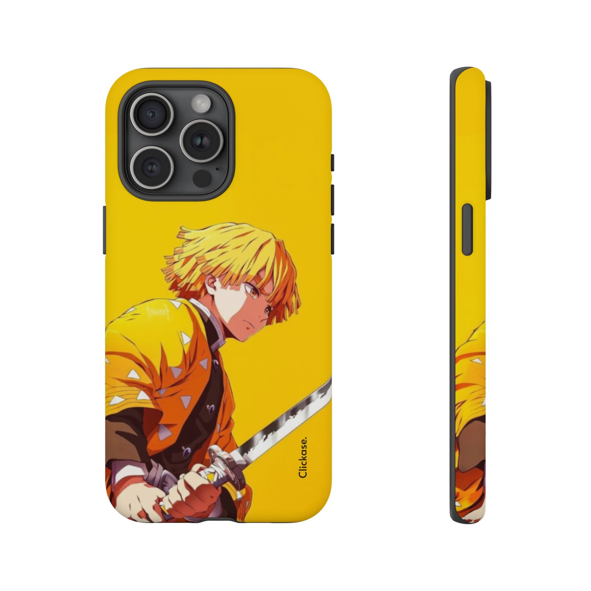 Zenitsu Agatsuma – Thunder Breathing Lightning Strike Tough Phone Case by