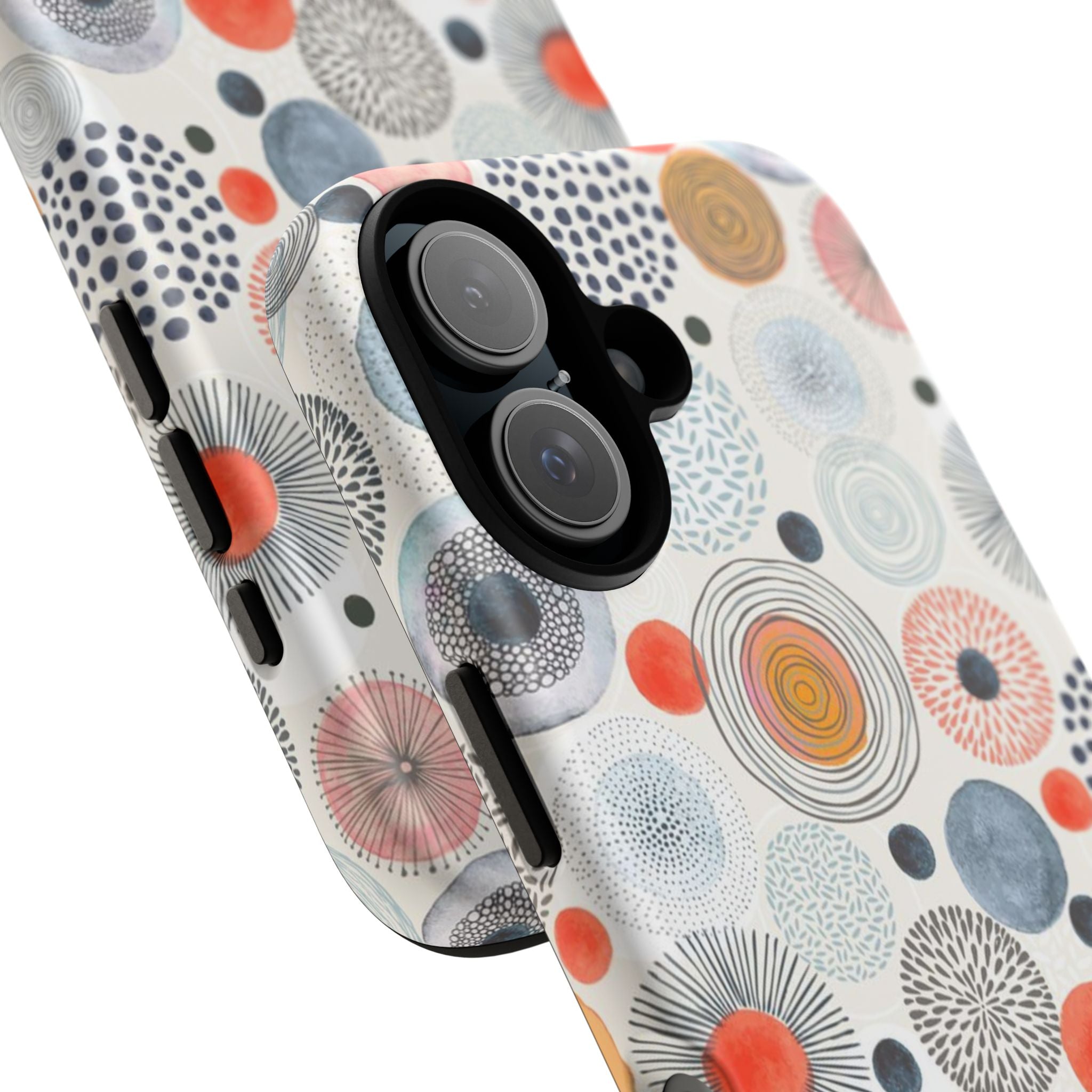 Colorful Abstract Tough Phone Case by