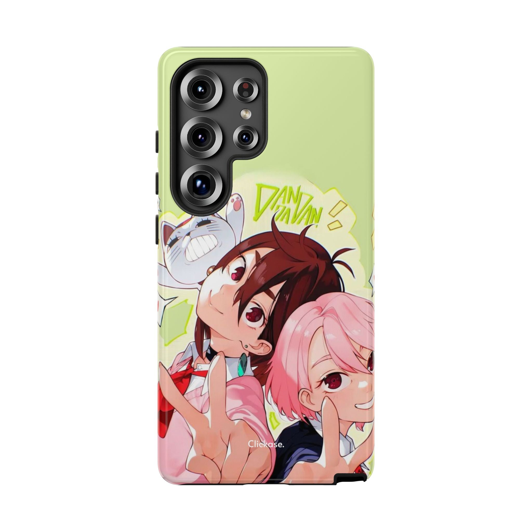 Momo & Aira - Dan Da Dan Tough Phone CasePhone CaseClickase®Momo & Aira