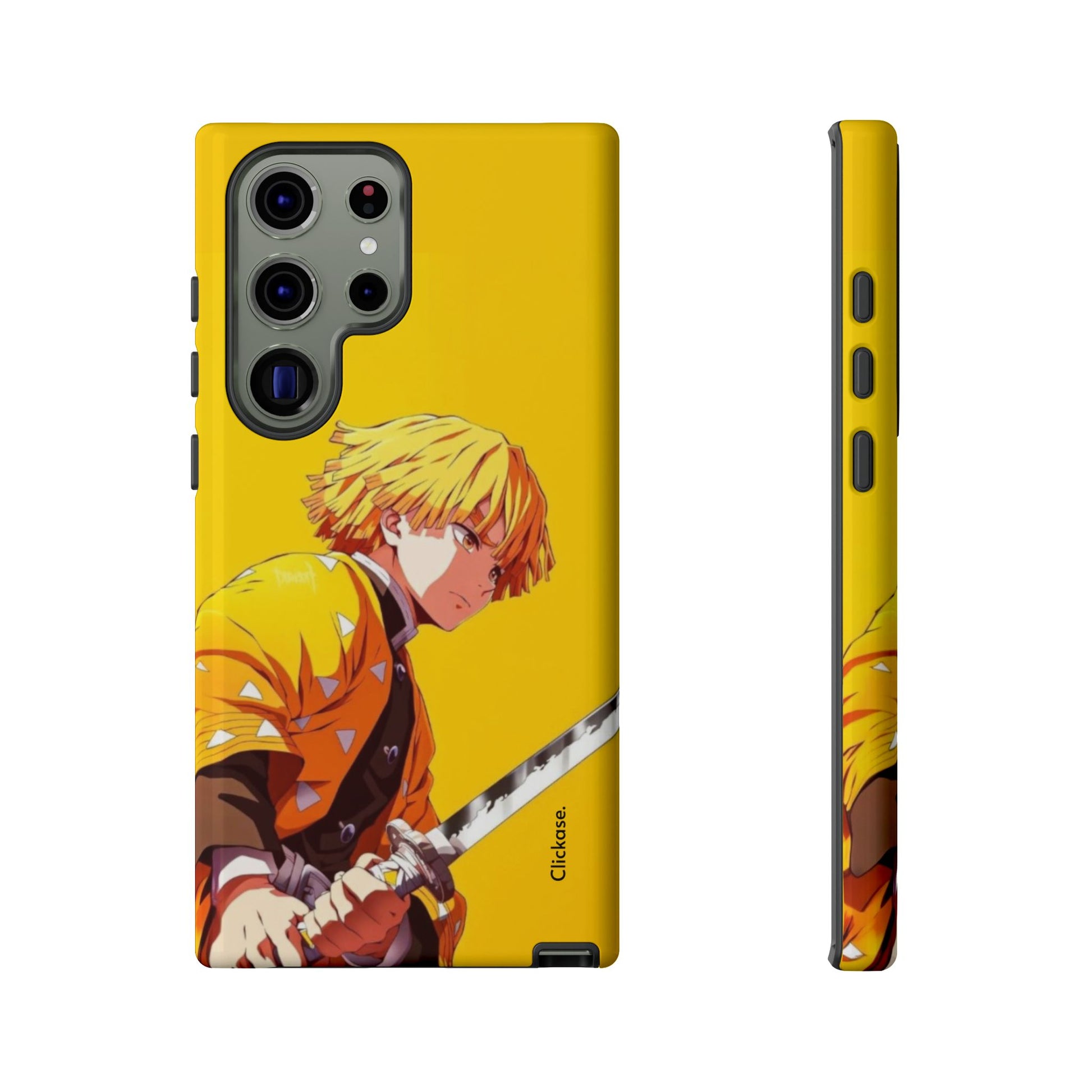 Zenitsu Agatsuma – Thunder Breathing Lightning Strike Tough Phone Case by