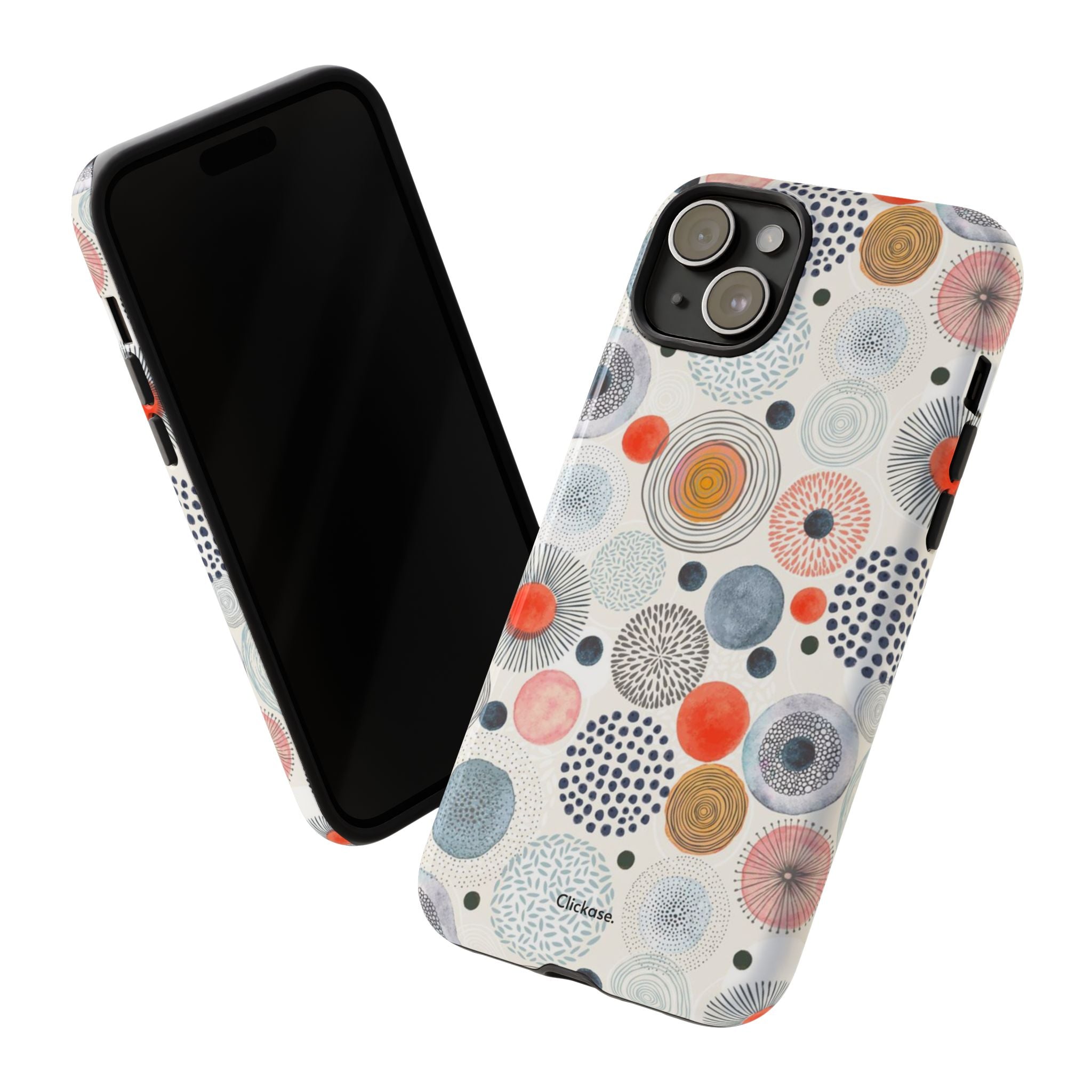 Colorful Abstract Tough Phone Case by
