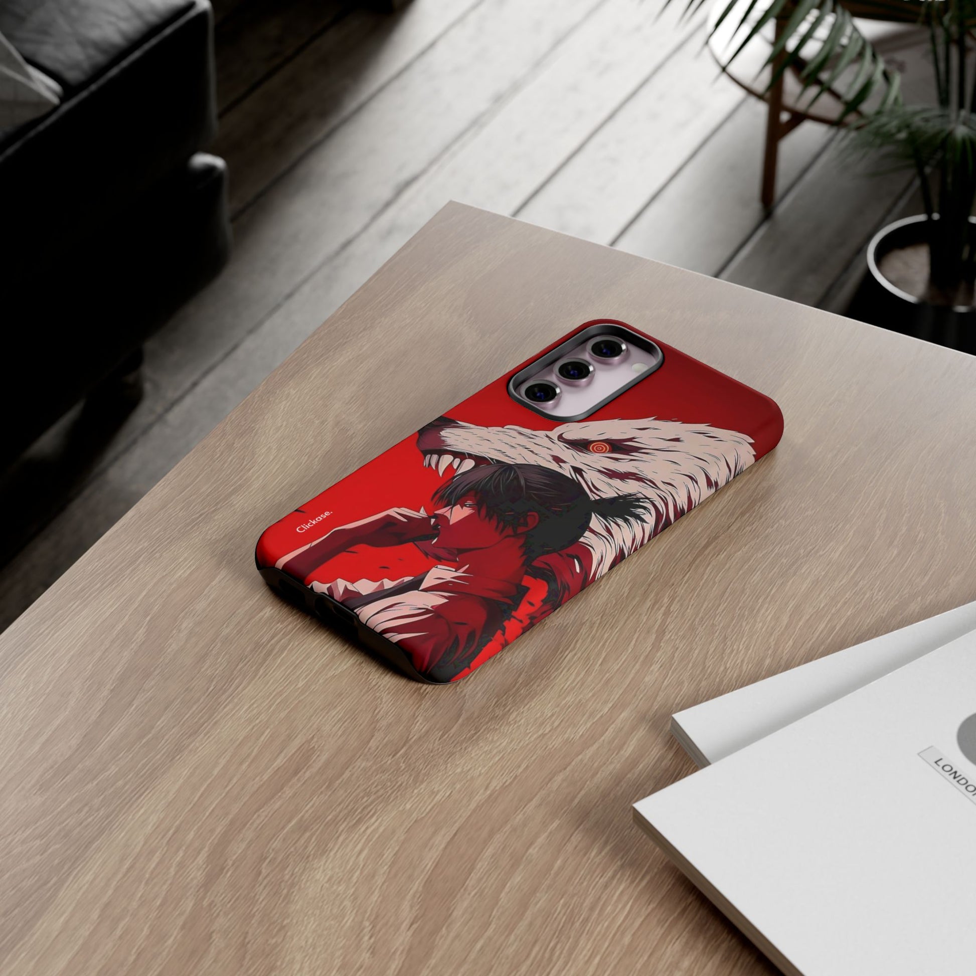 Samurai Wolf - Tough Phone Case by