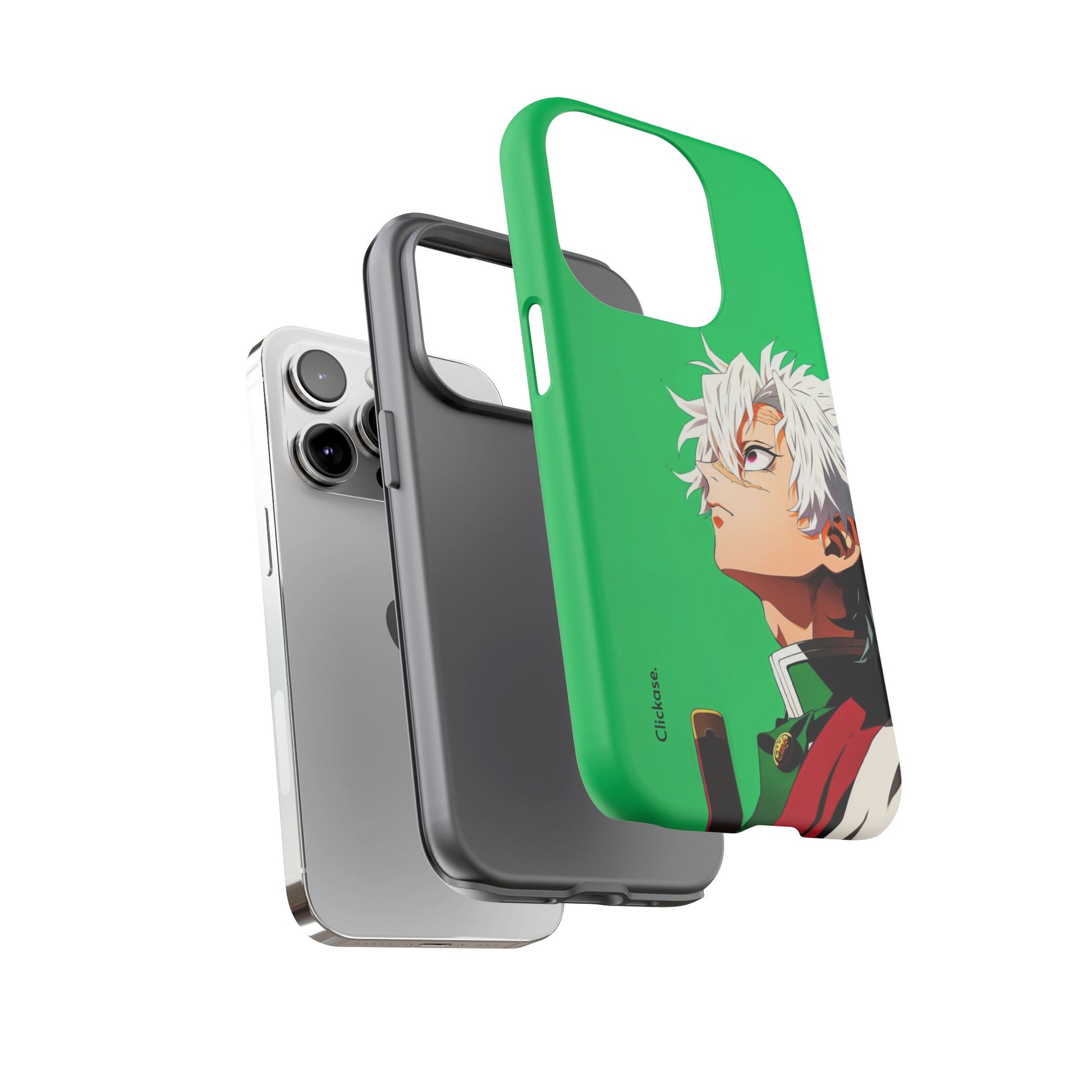 Sanemi Shinazugawa – Wind Hashira Fury Tough Phone Case by
