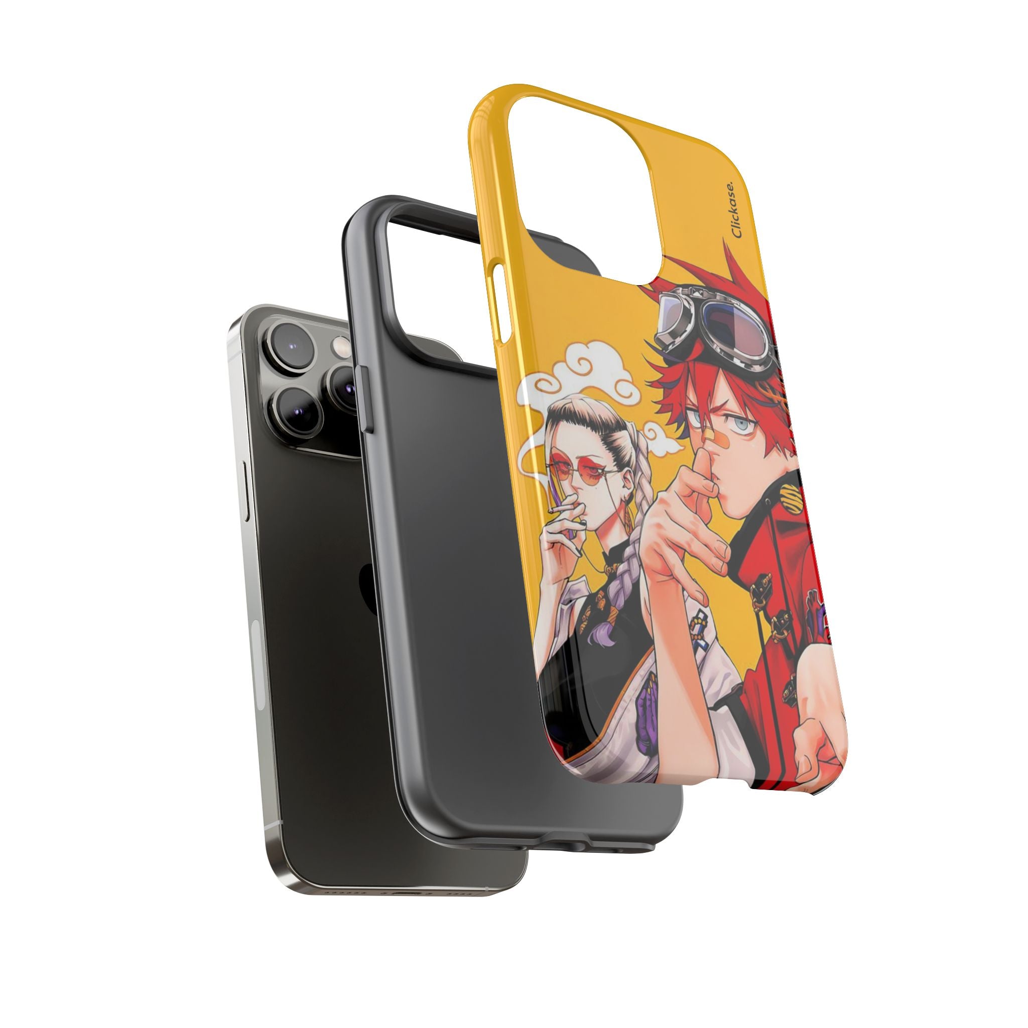 Alma & Tao Saotome - Gokurakugai Tough Phone Case by