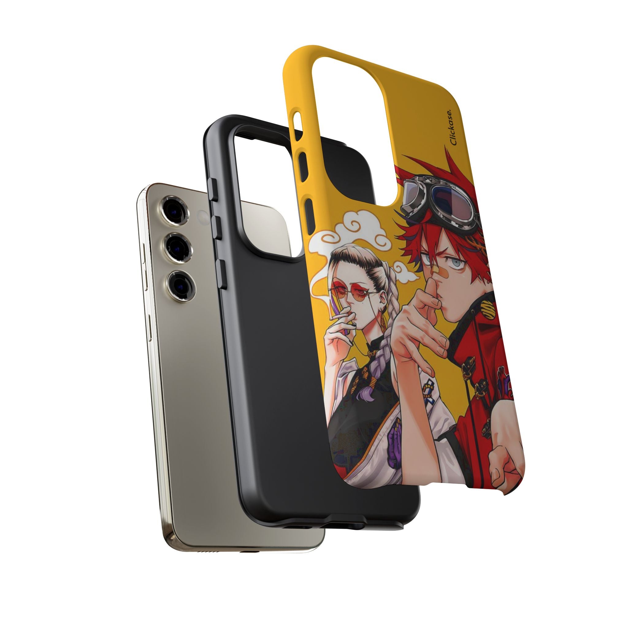 Alma & Tao Saotome - Gokurakugai Tough Phone Case by