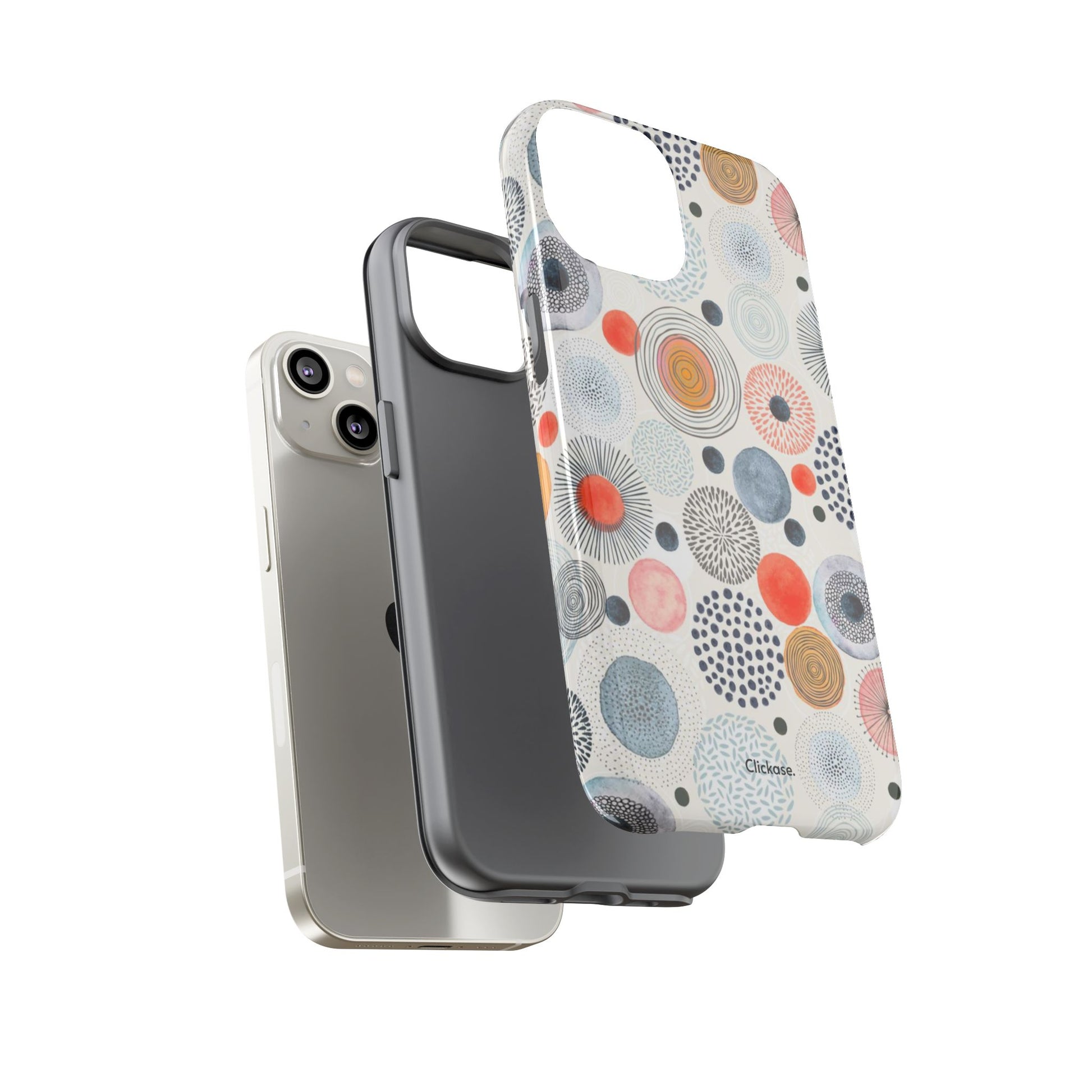 Colorful Abstract Tough Phone Case by