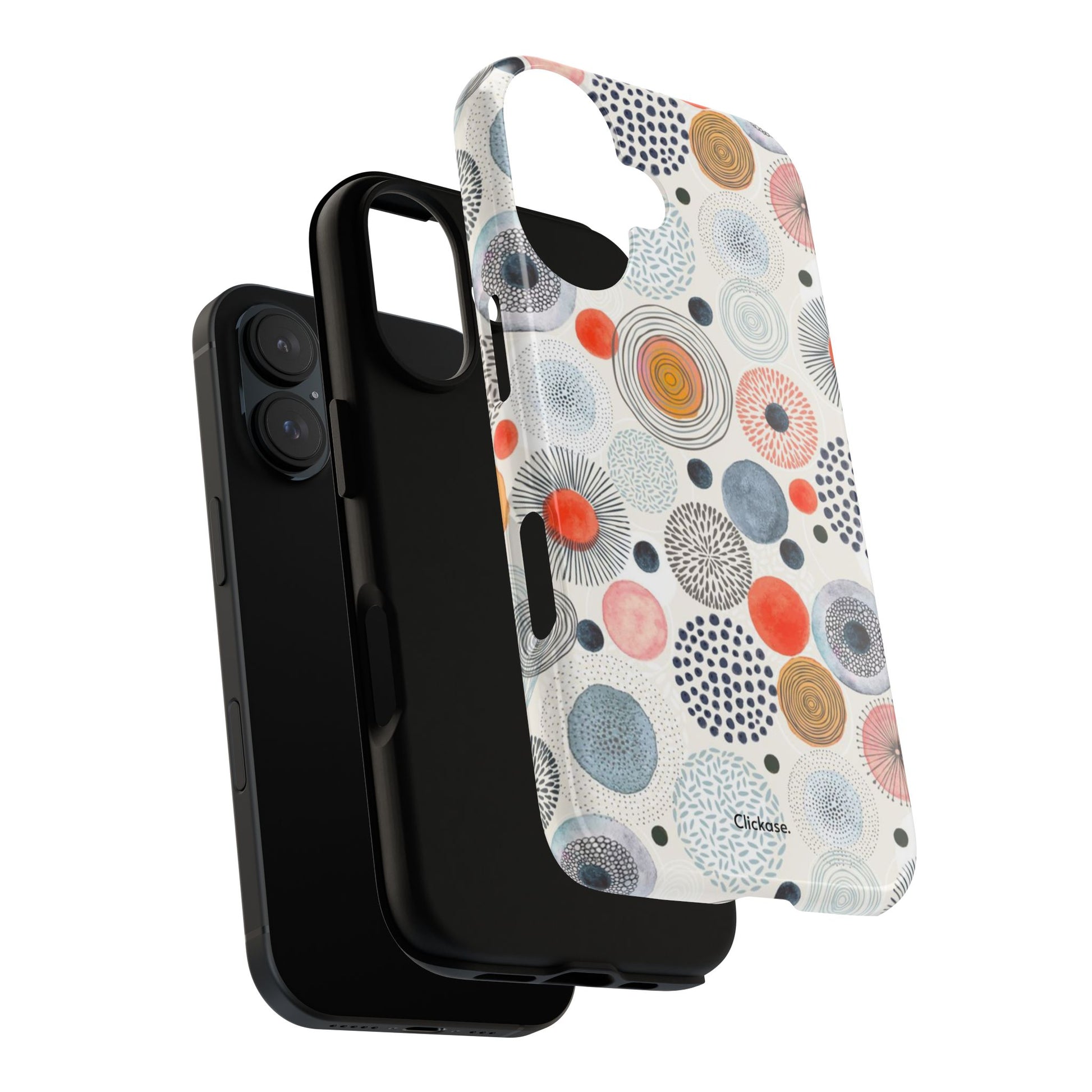 Colorful Abstract Tough Phone Case by