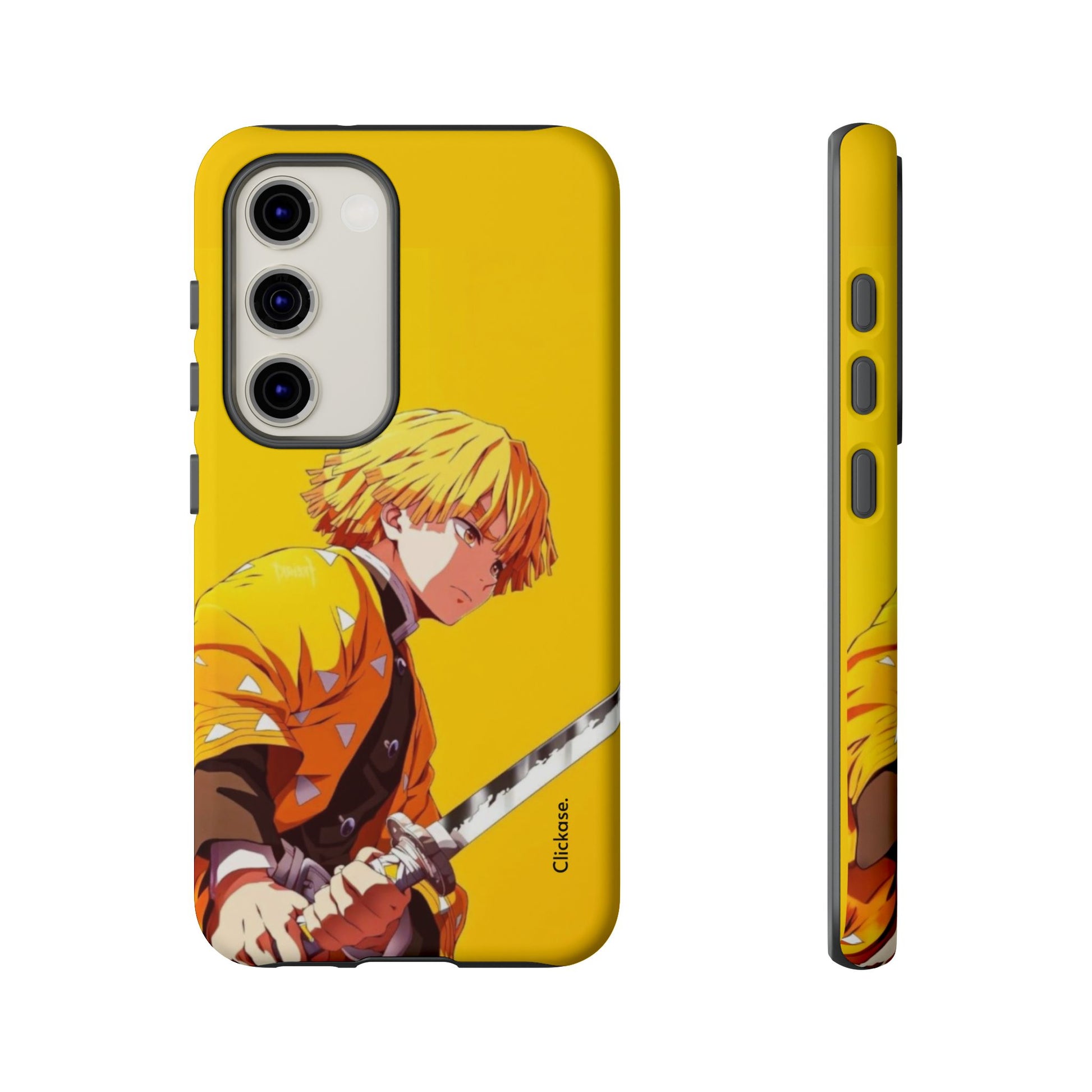 Zenitsu Agatsuma – Thunder Breathing Lightning Strike Tough Phone Case by