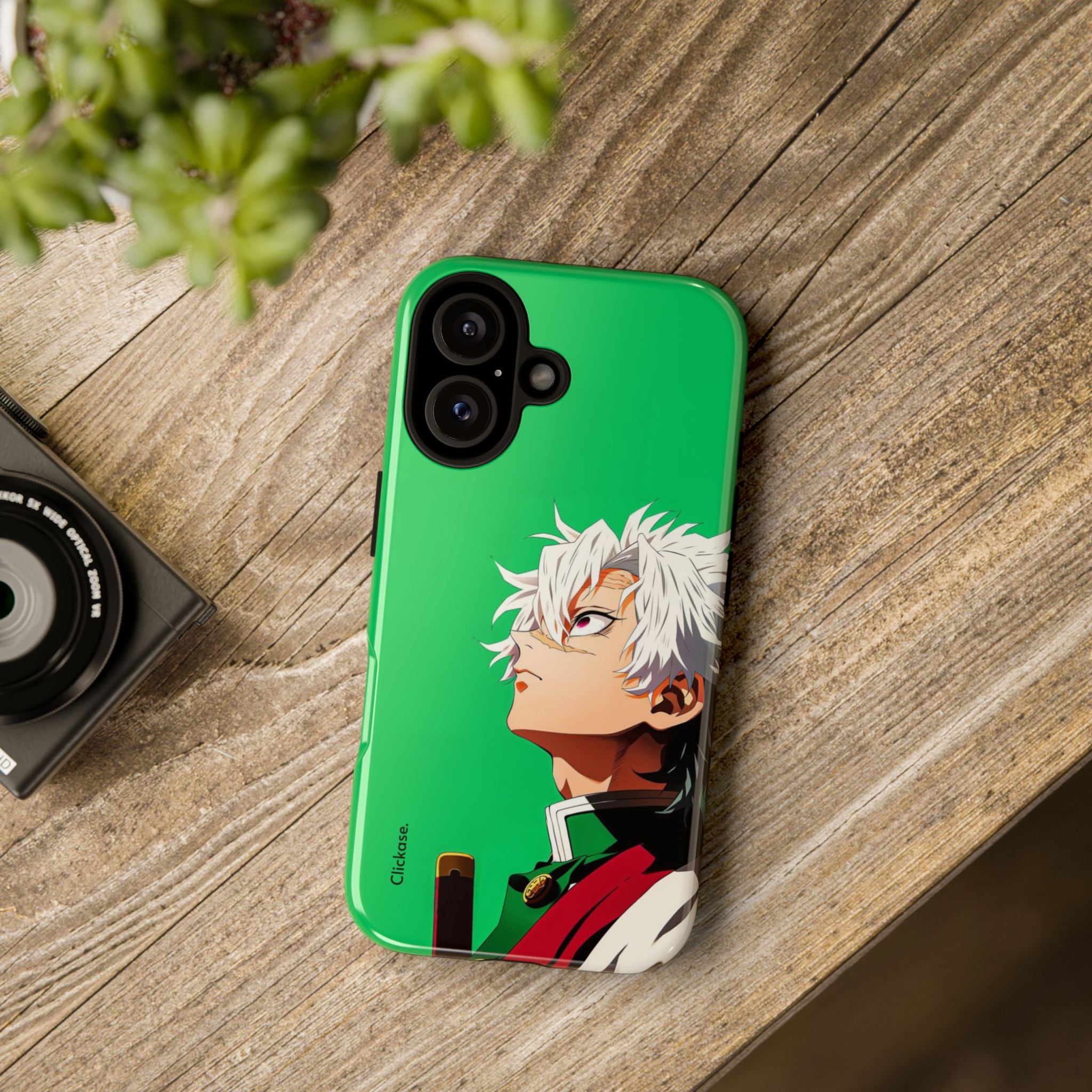 Sanemi Shinazugawa – Wind Hashira Fury Tough Phone Case by