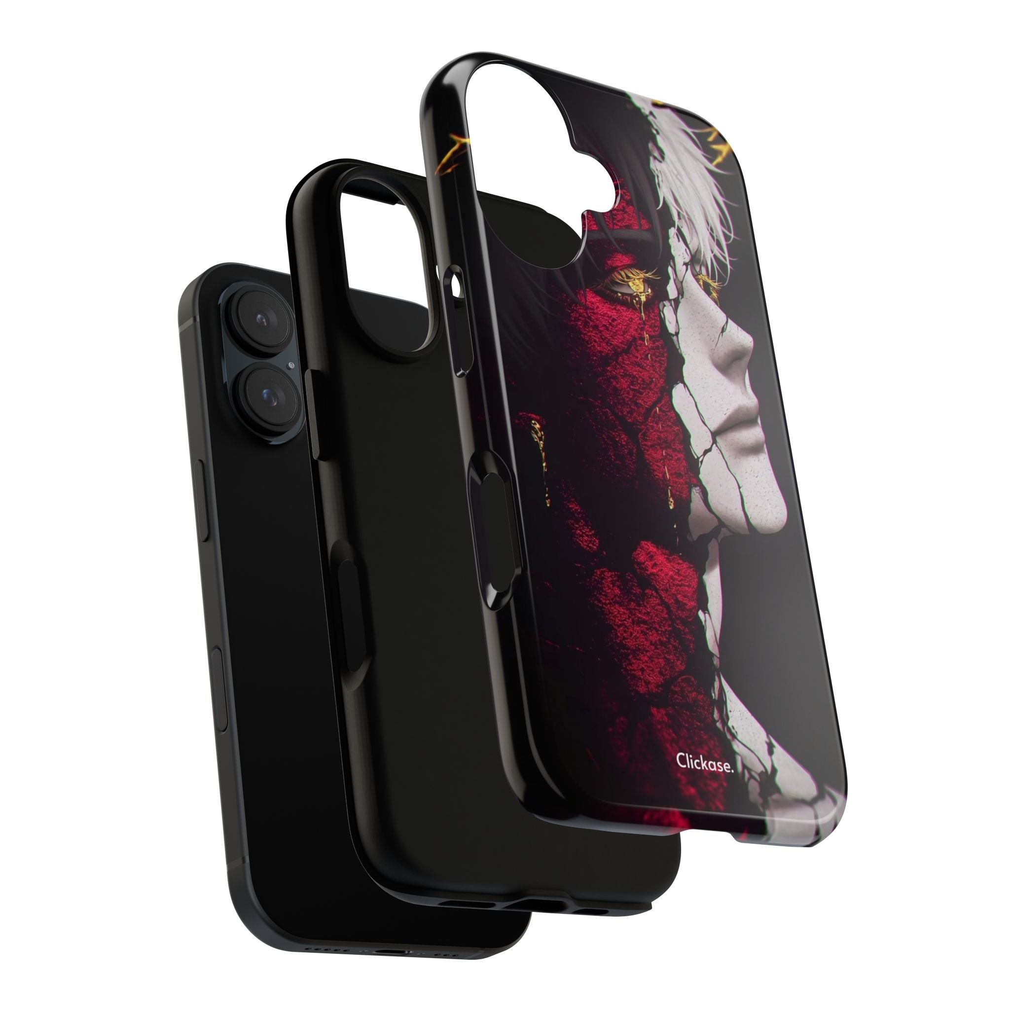 Duality Split Face Anime - Tough Phone Case by