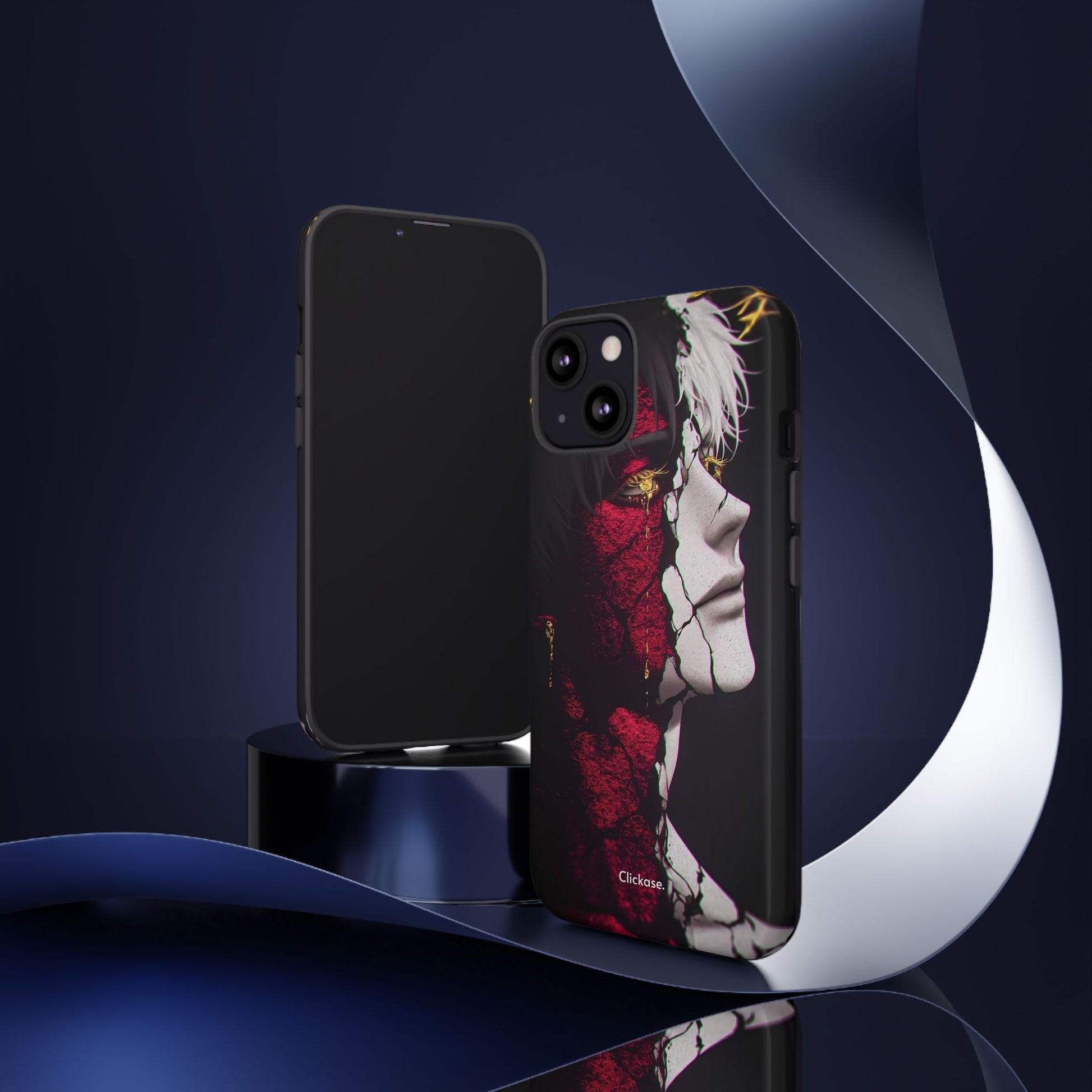 Duality Split Face Anime - Tough Phone Case by