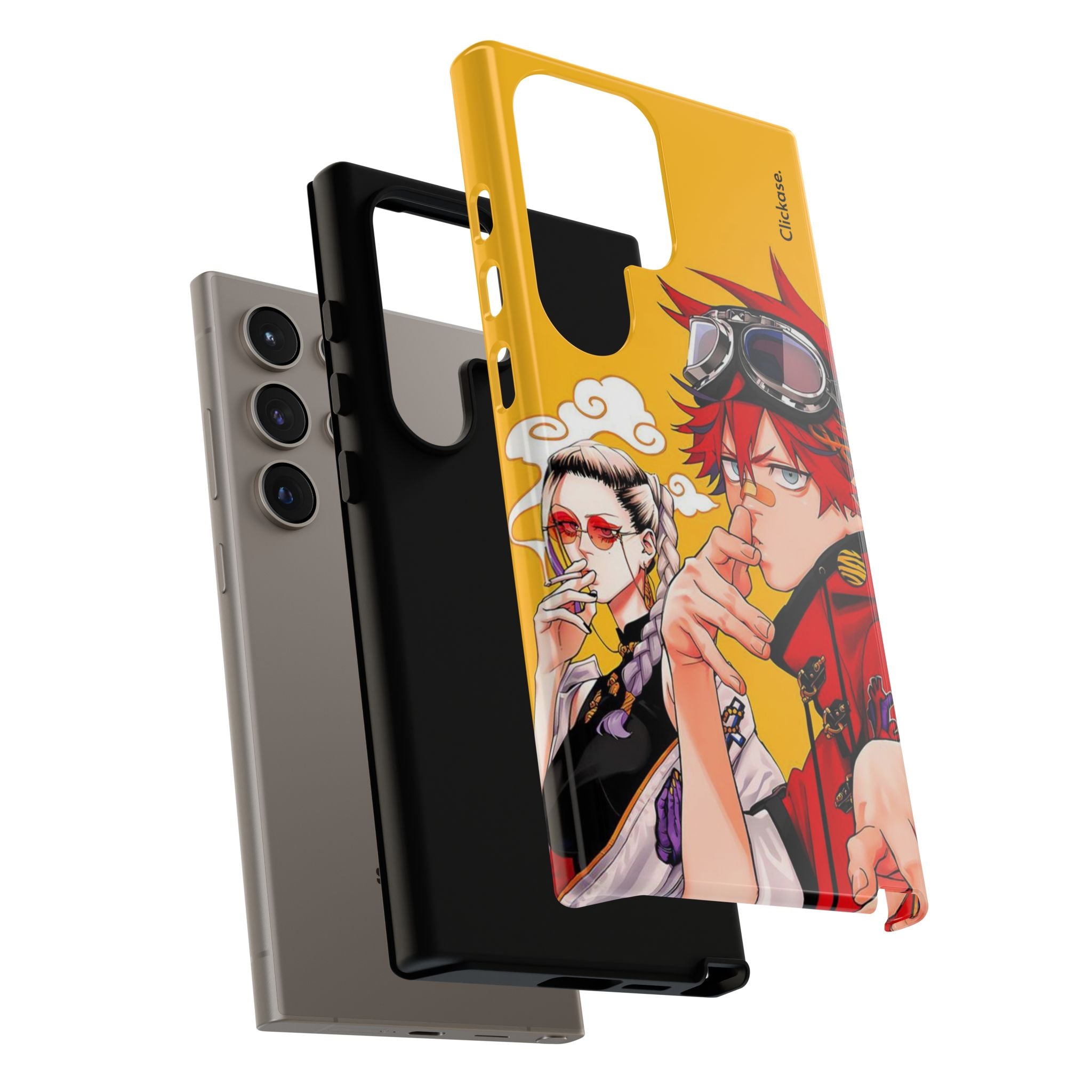 Alma & Tao Saotome - Gokurakugai Tough Phone Case by