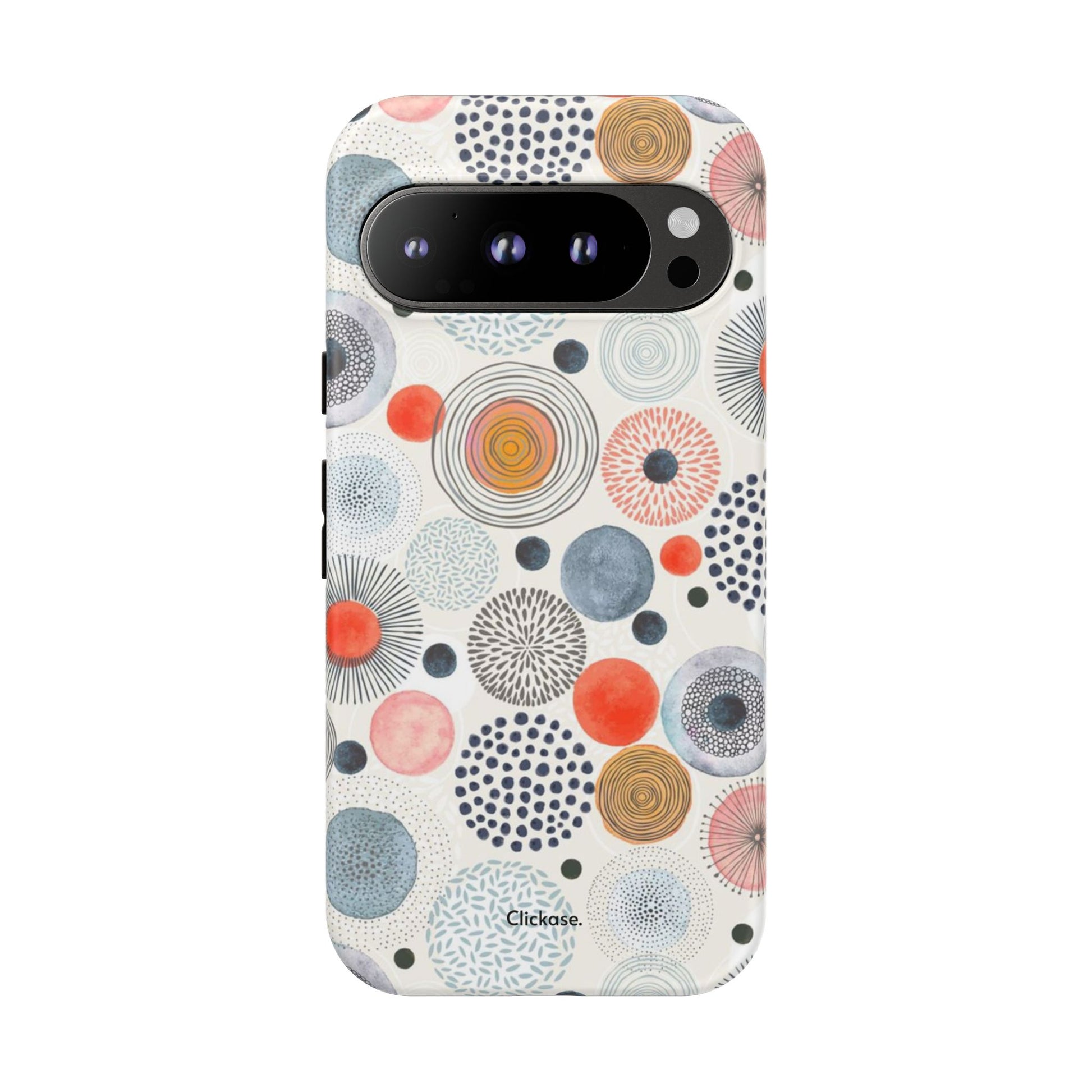 Colorful Abstract Tough Phone Case by