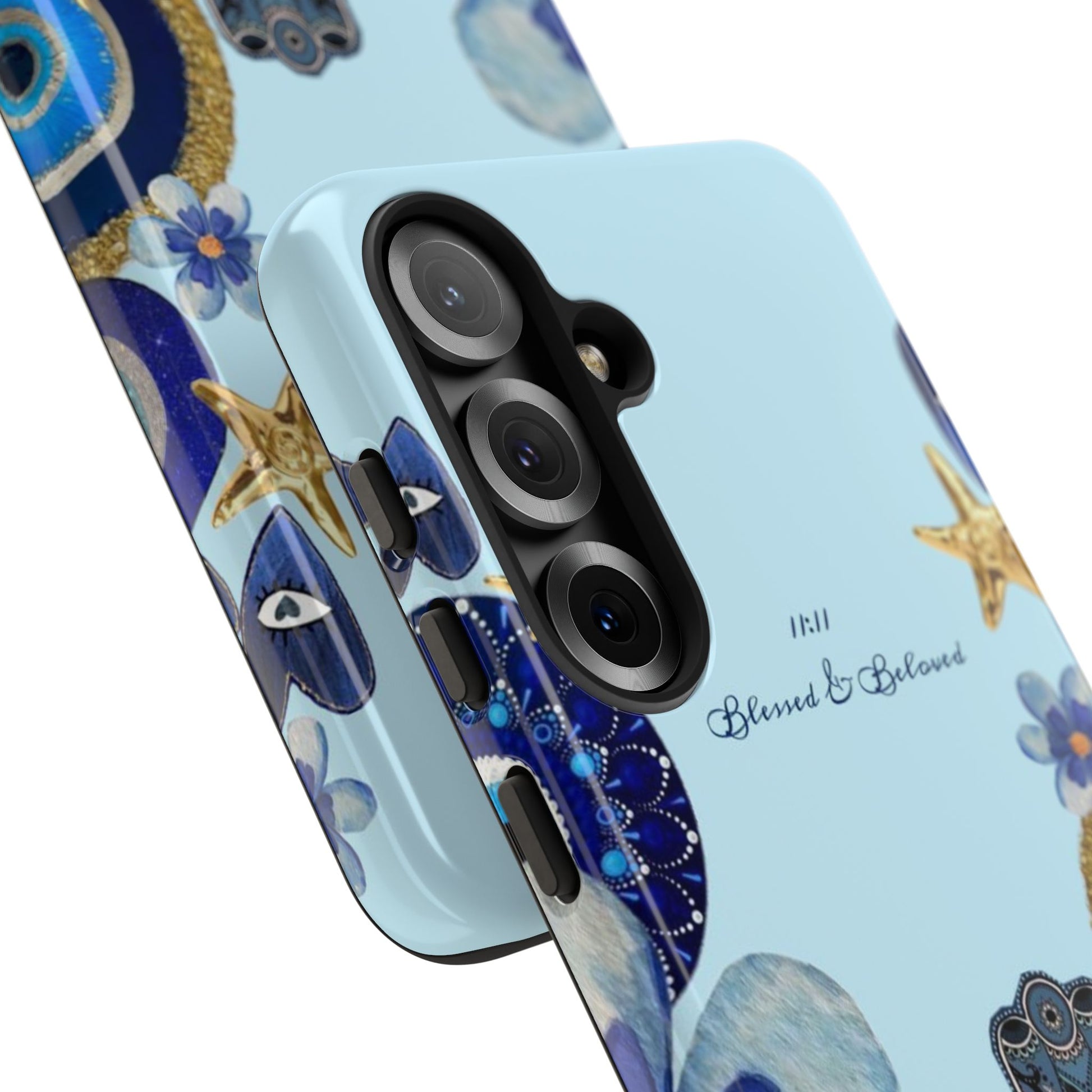 Hamsa Ocean-Inspired Tough Phone Case by