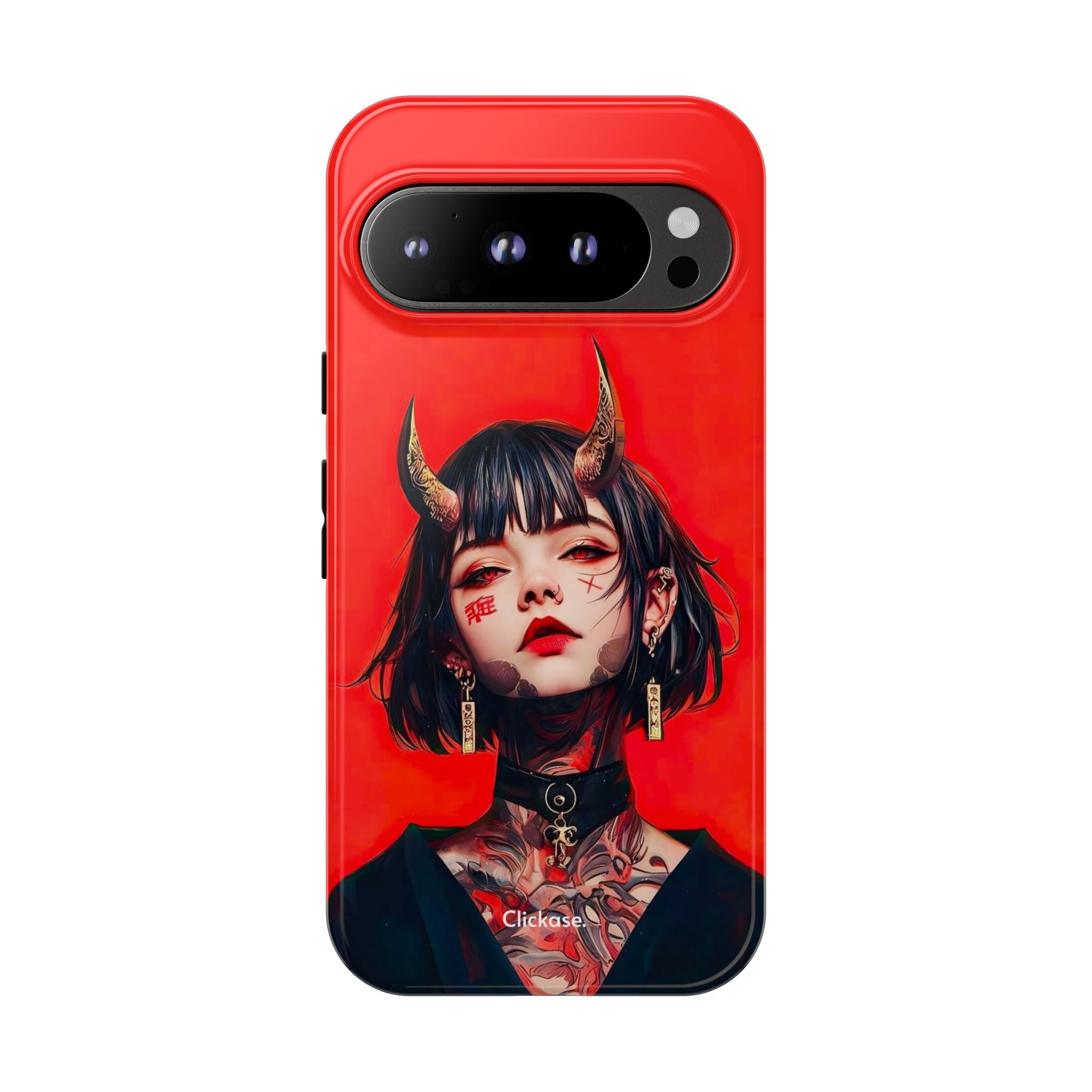 Stylish Phone Case with Edgy Design, Unique Phone Cover, Gothic Aesthetic Accessories, Trendy Cell Phone Case, Perfect Gift for Teens by