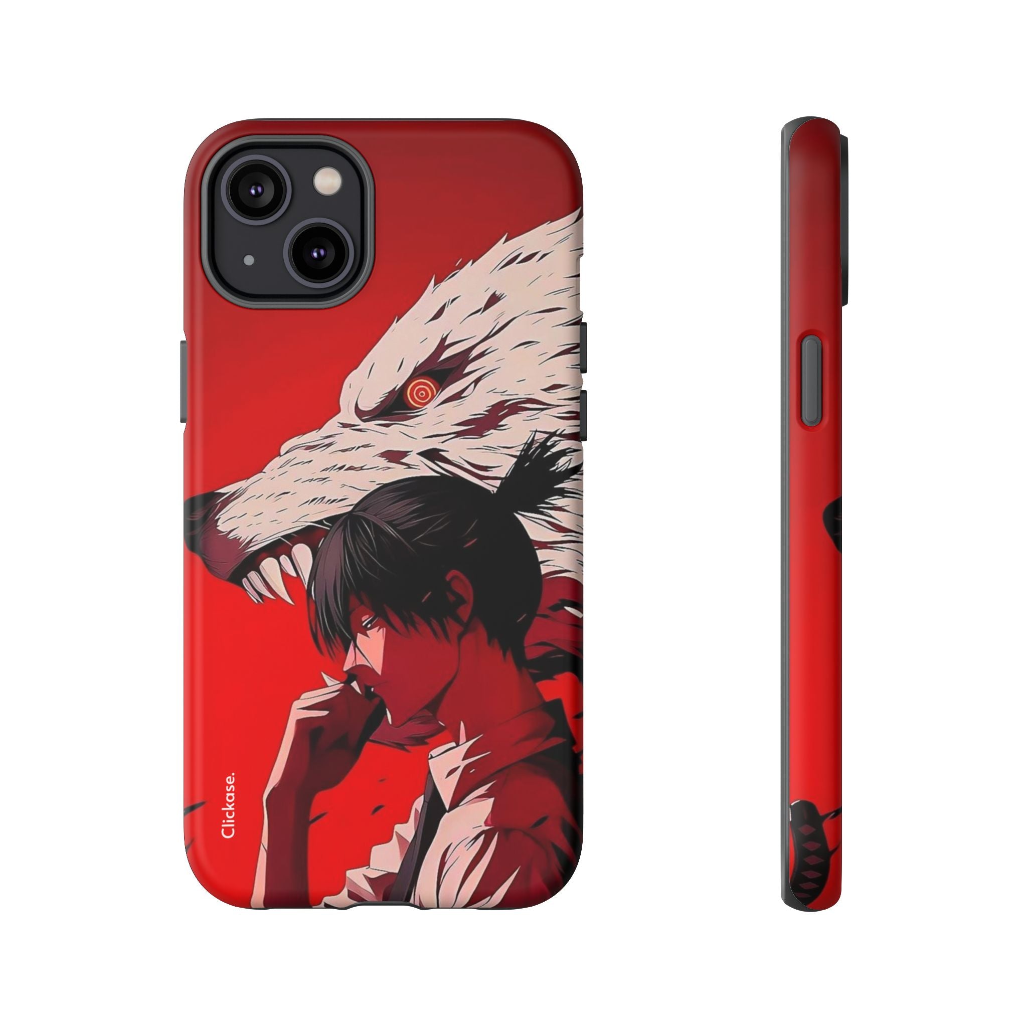Samurai Wolf - Tough Phone Case by