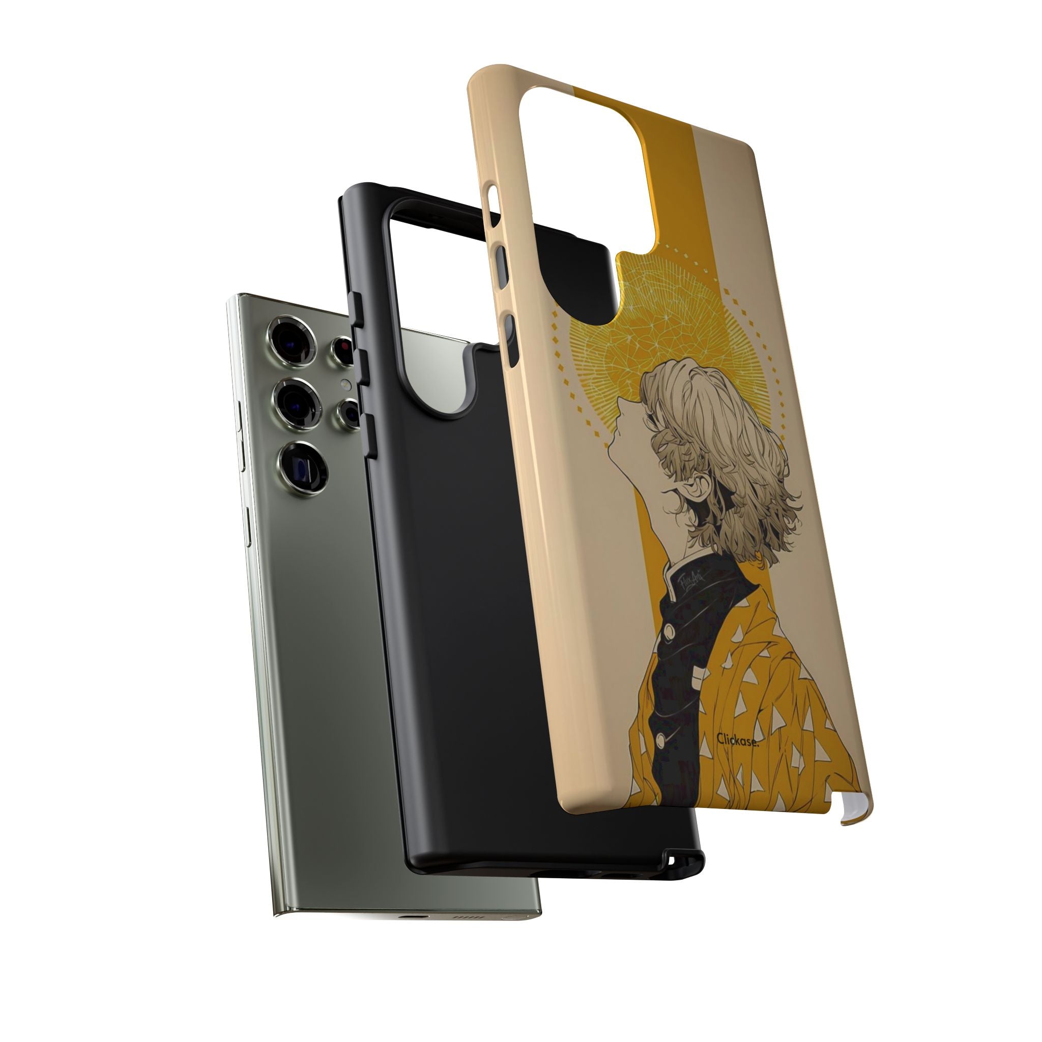 Stylish Phone Case - Artistic Tough Case for Protection, Gift for Him/Phone CaseClickase®Stylish Phone Case