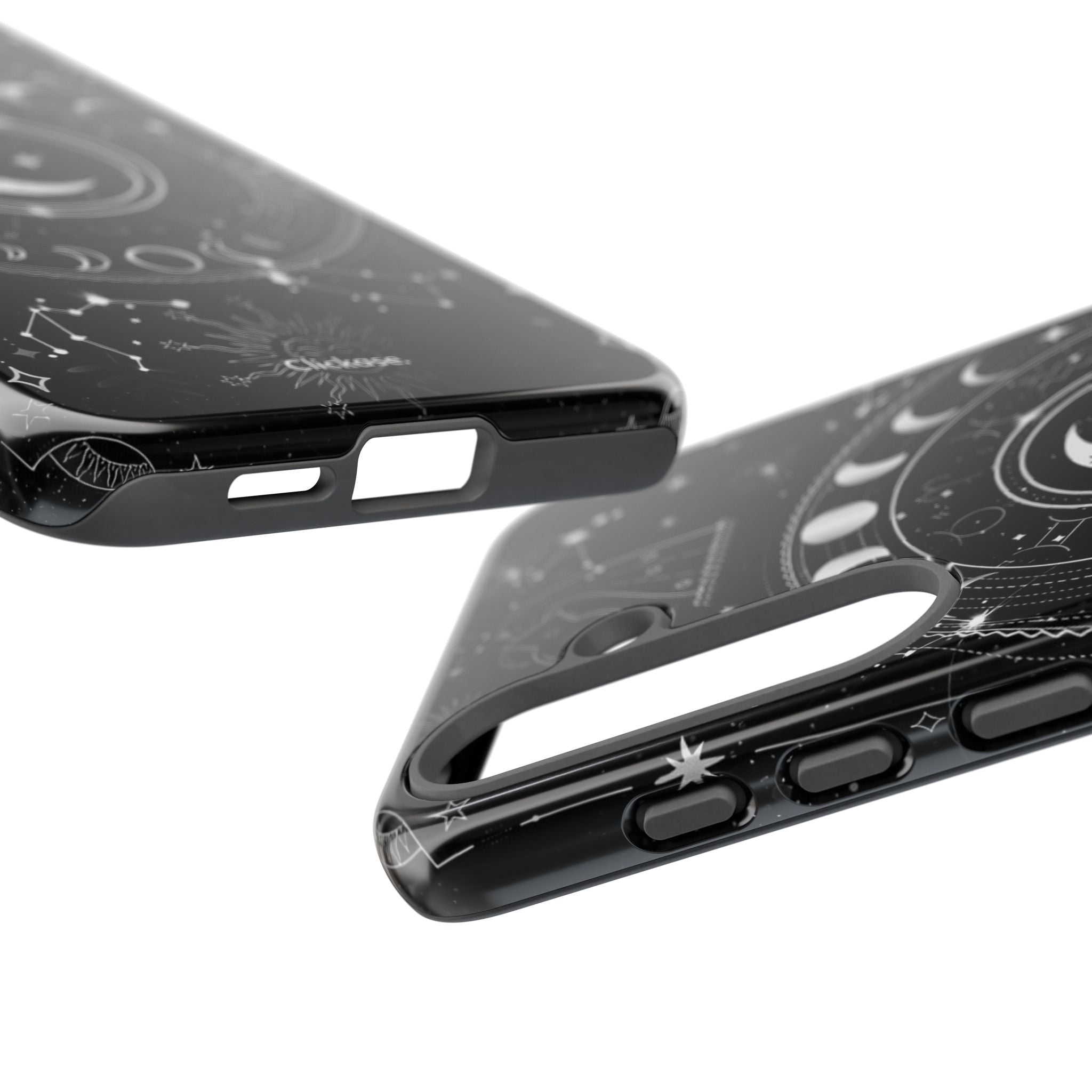 Stars and Moons Astrological Design Tough Phone Case by