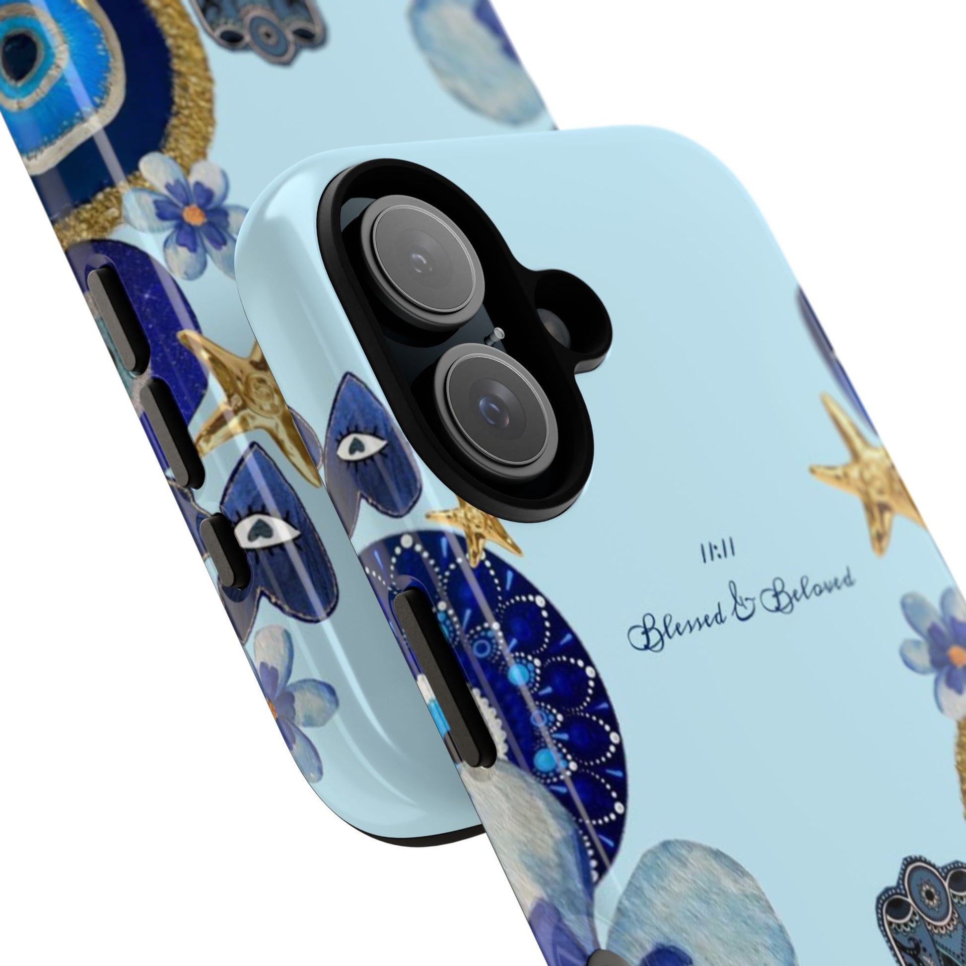 Hamsa Ocean-Inspired Tough Phone Case by