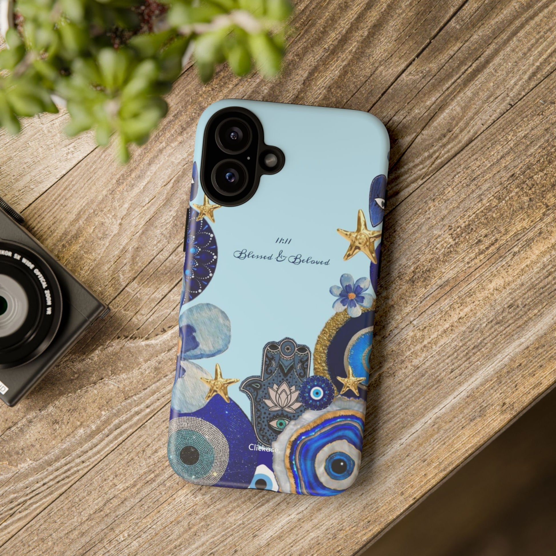 Hamsa Ocean-Inspired Tough Phone Case by