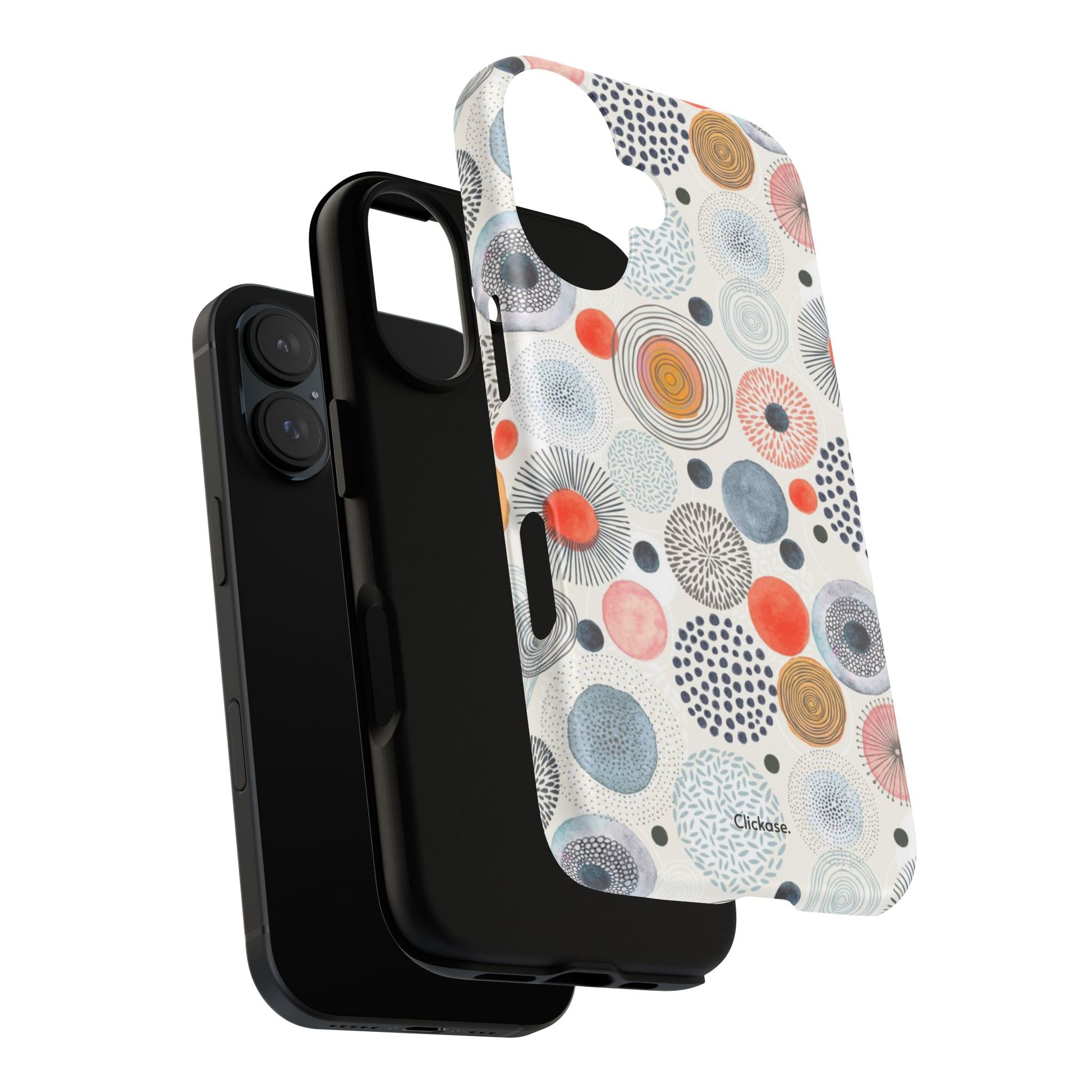Colorful Abstract Tough Phone Case by