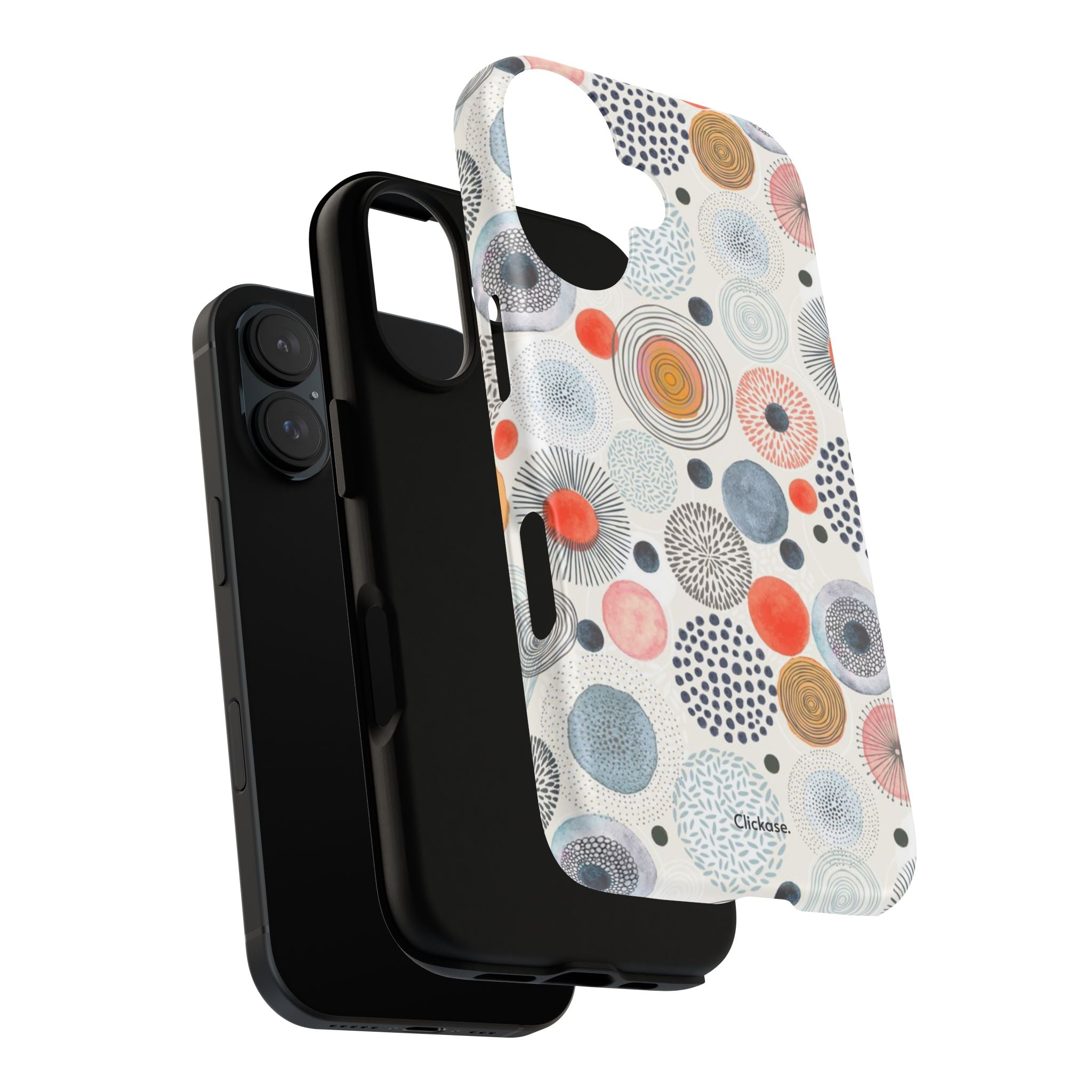 Colorful Abstract Tough Phone Case by