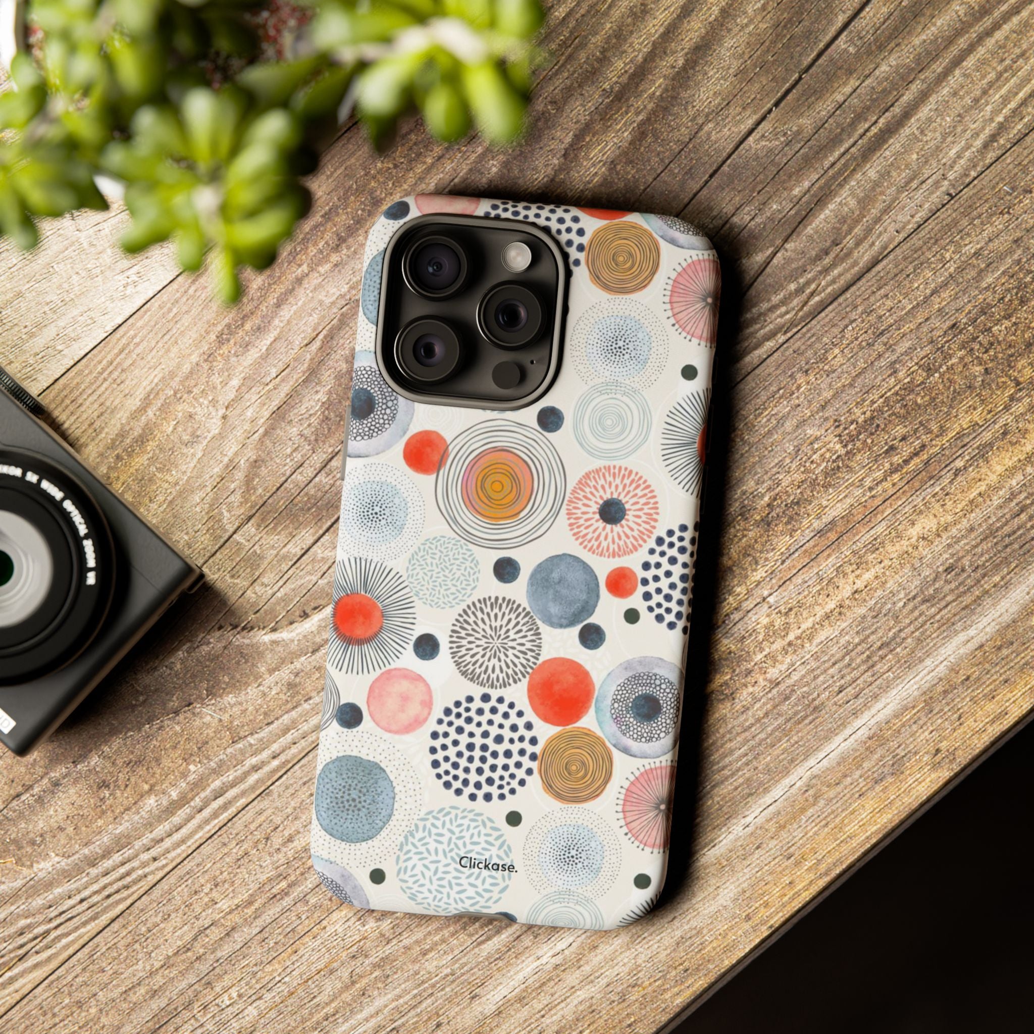 Colorful Abstract Tough Phone Case by