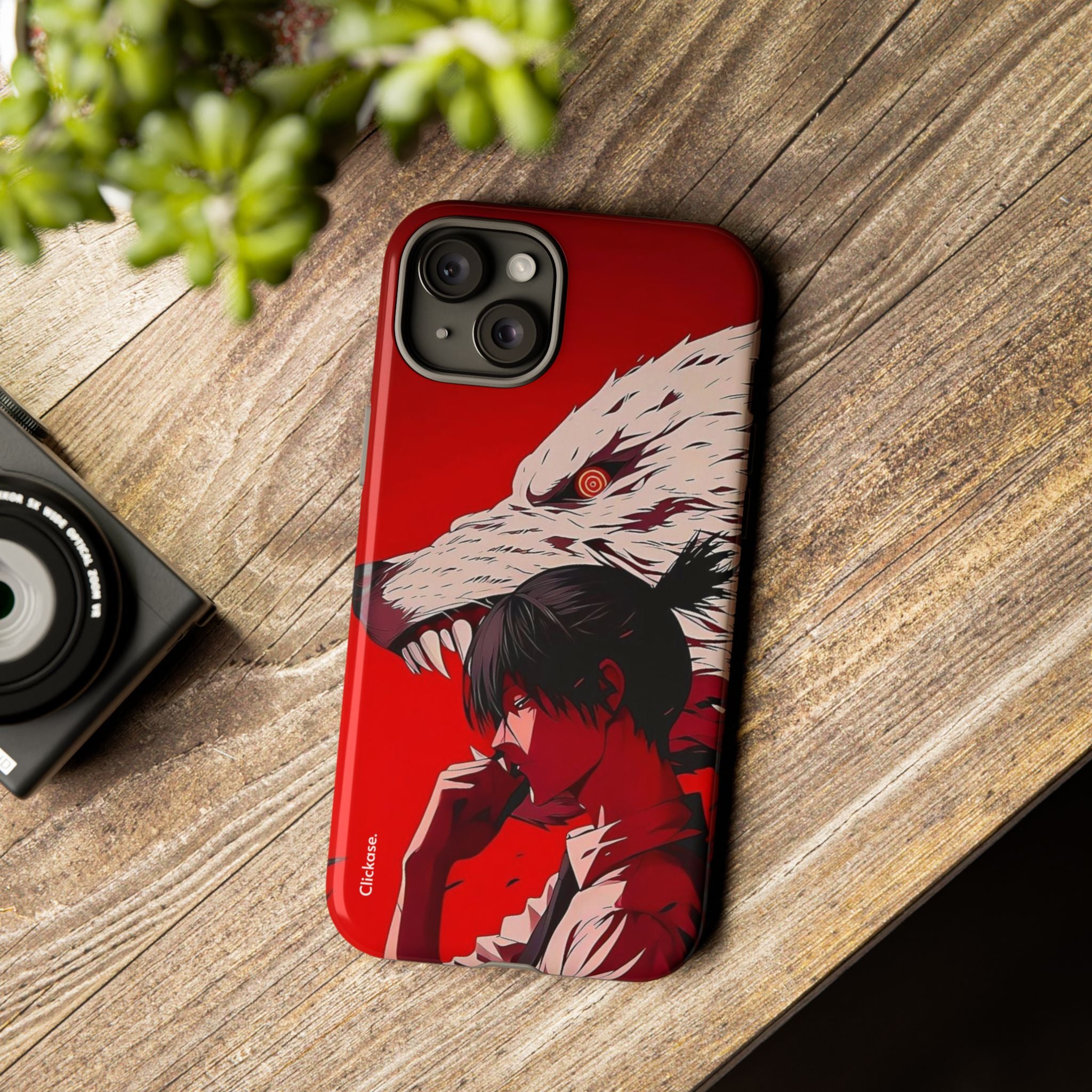 Samurai Wolf - Tough Phone Case by