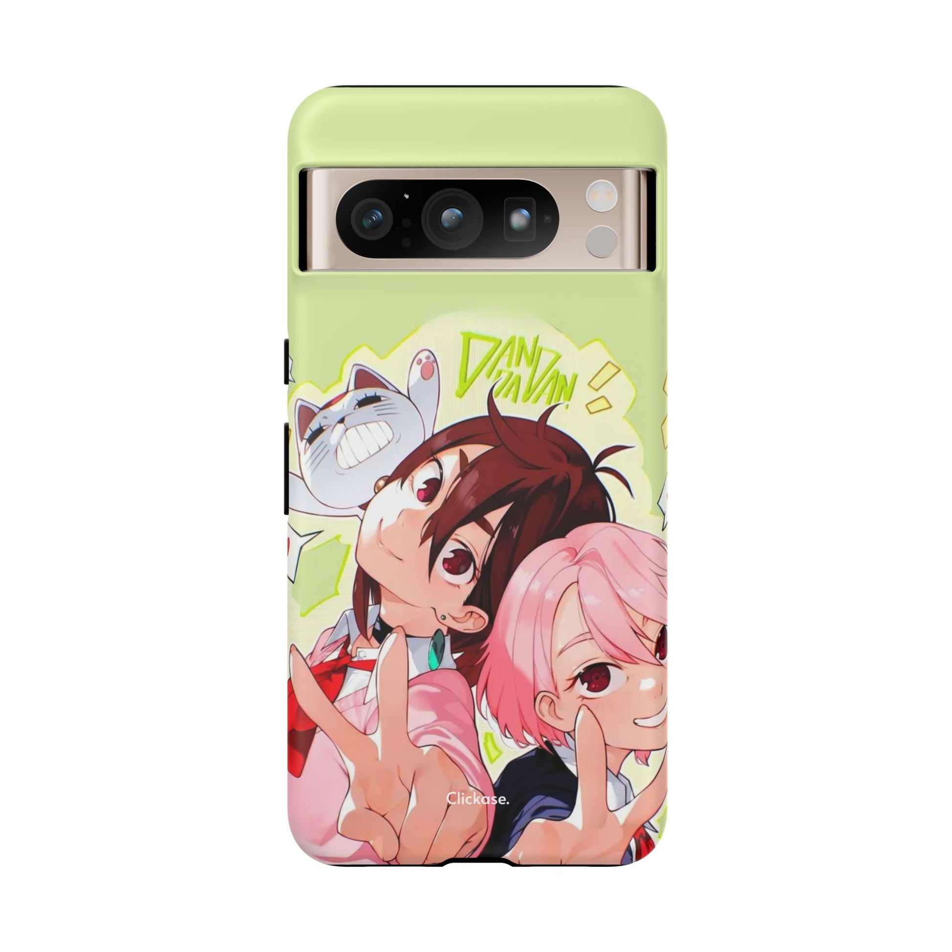 Momo & Aira - Dan Da Dan Tough Phone CasePhone CaseClickase®Momo & Aira