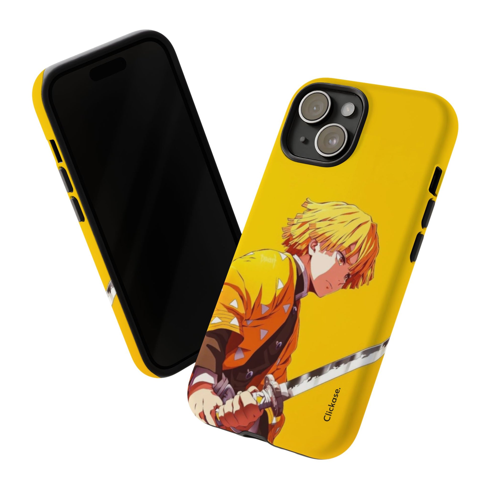 Zenitsu Agatsuma – Thunder Breathing Lightning Strike Tough Phone Case by