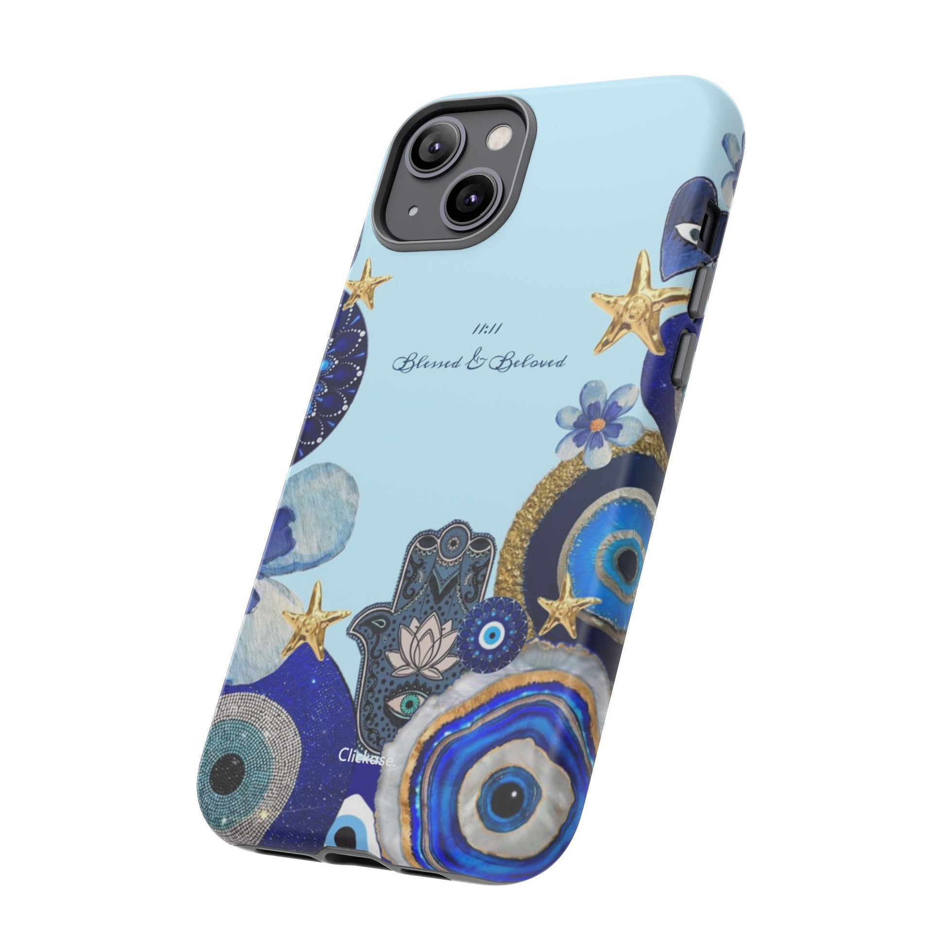 Hamsa Ocean-Inspired Tough Phone Case by