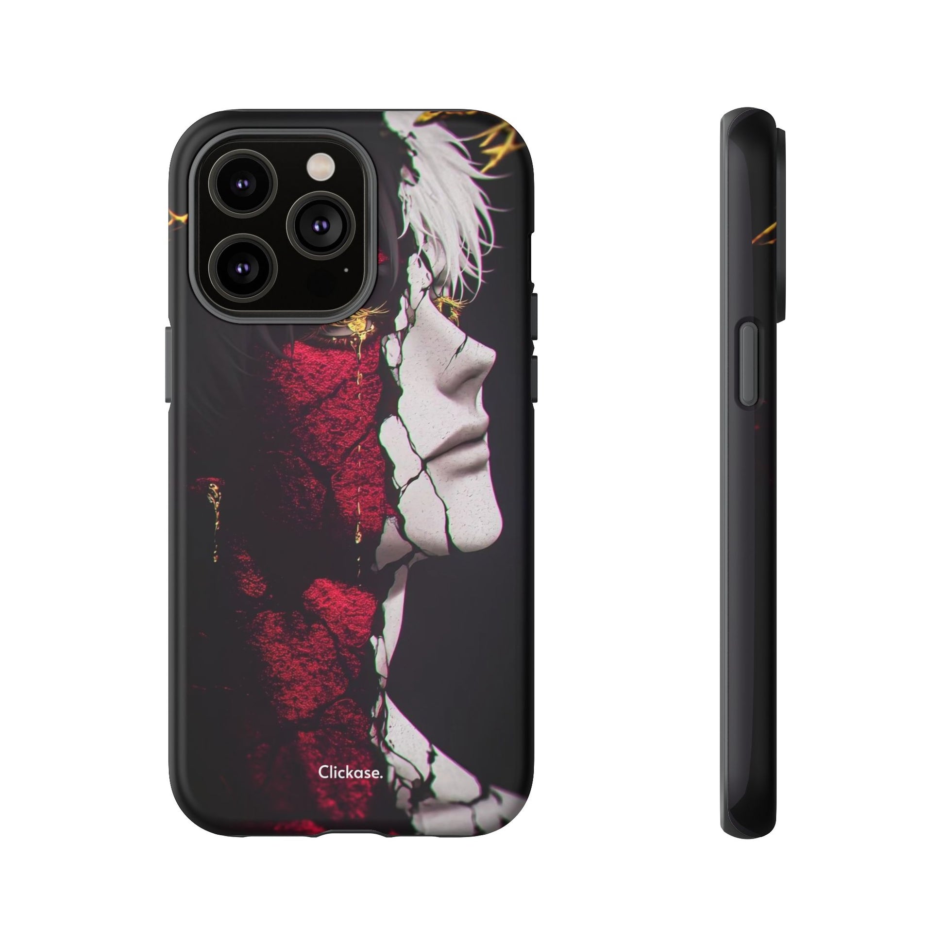 Duality Split Face Anime - Tough Phone Case by