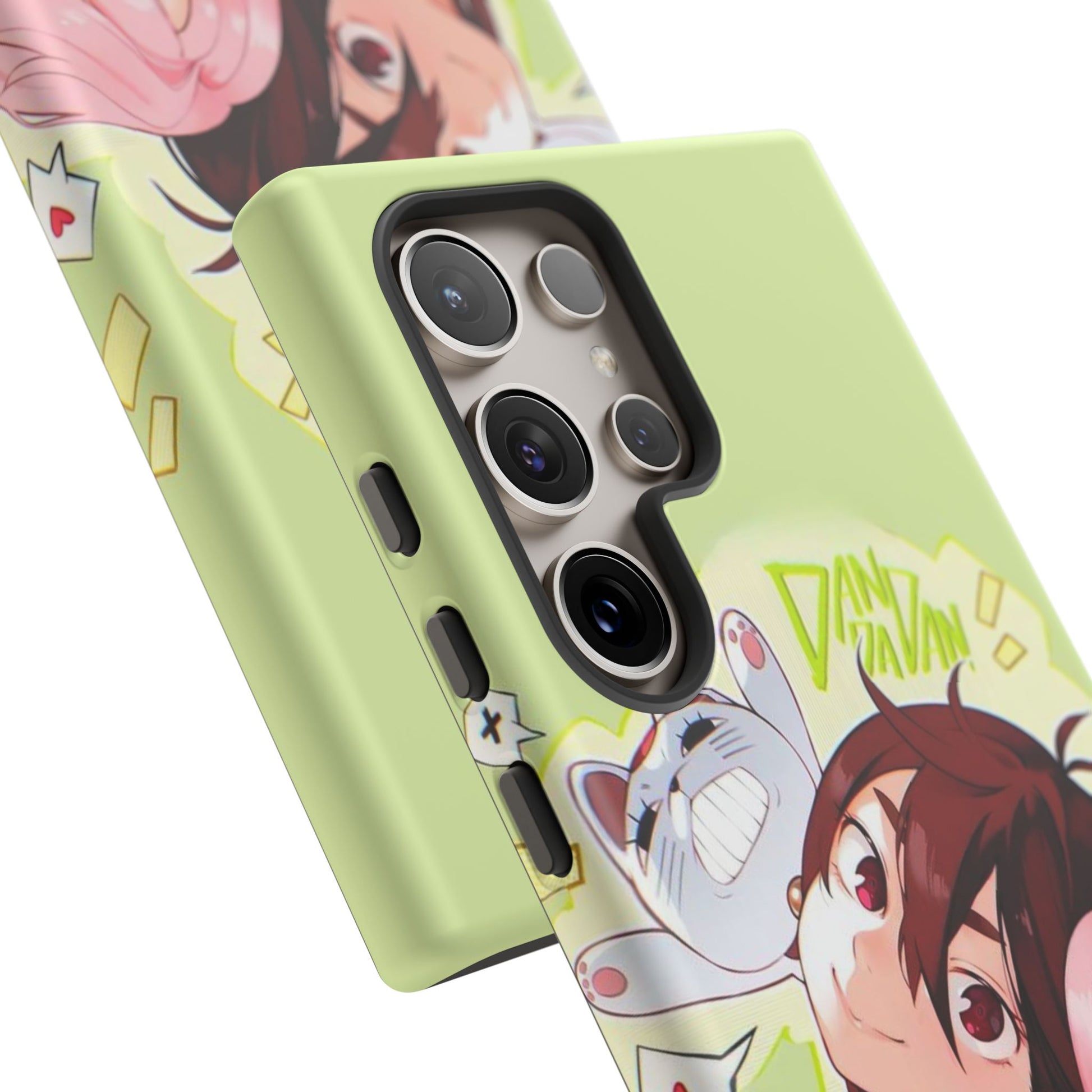 Momo & Aira - Dan Da Dan Tough Phone CasePhone CaseClickase®Momo & Aira