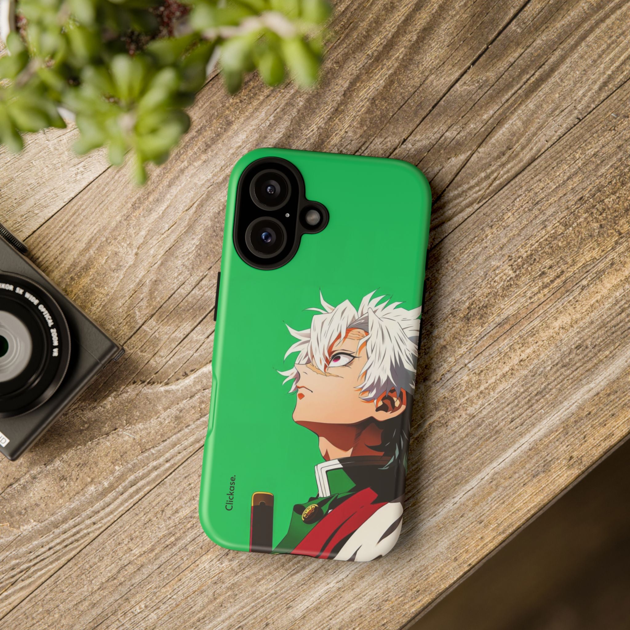 Sanemi Shinazugawa – Wind Hashira Fury Tough Phone Case by