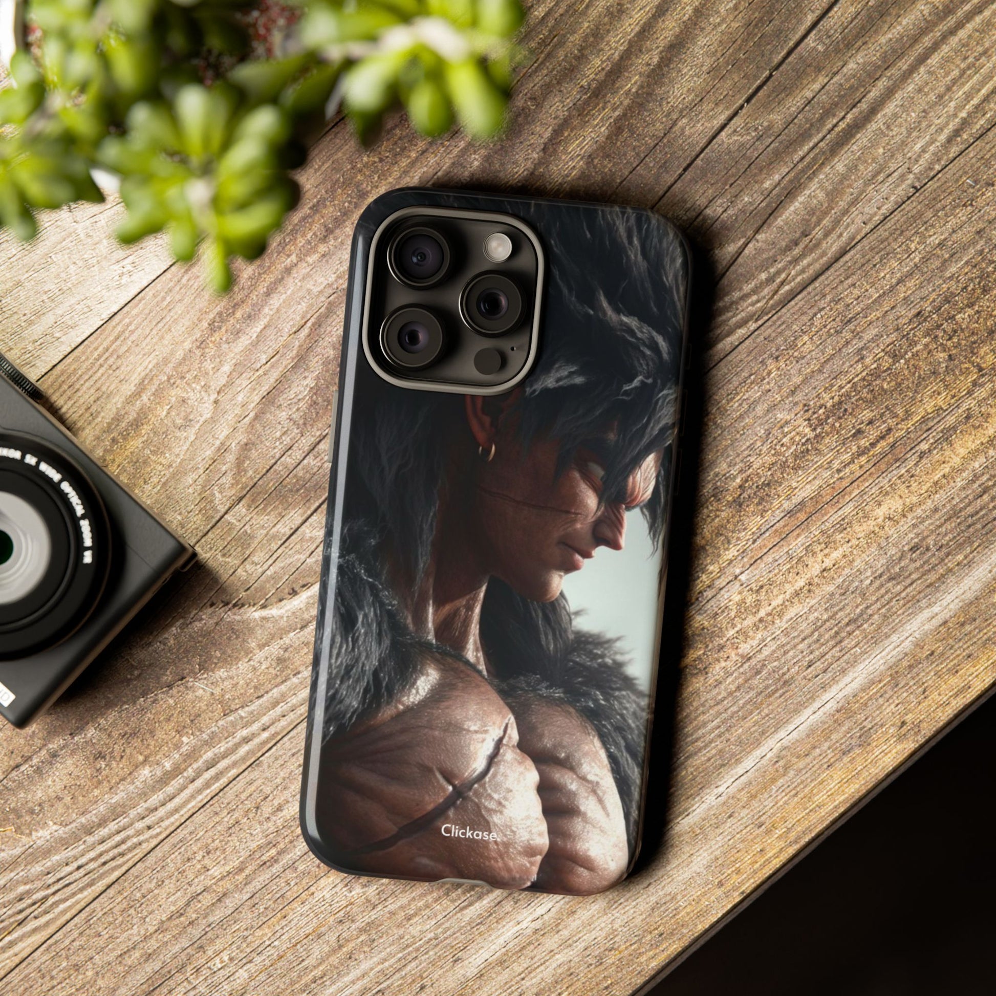 Broly Super Saiyan 4 Black – Berserker Edition Tough Phone Case by