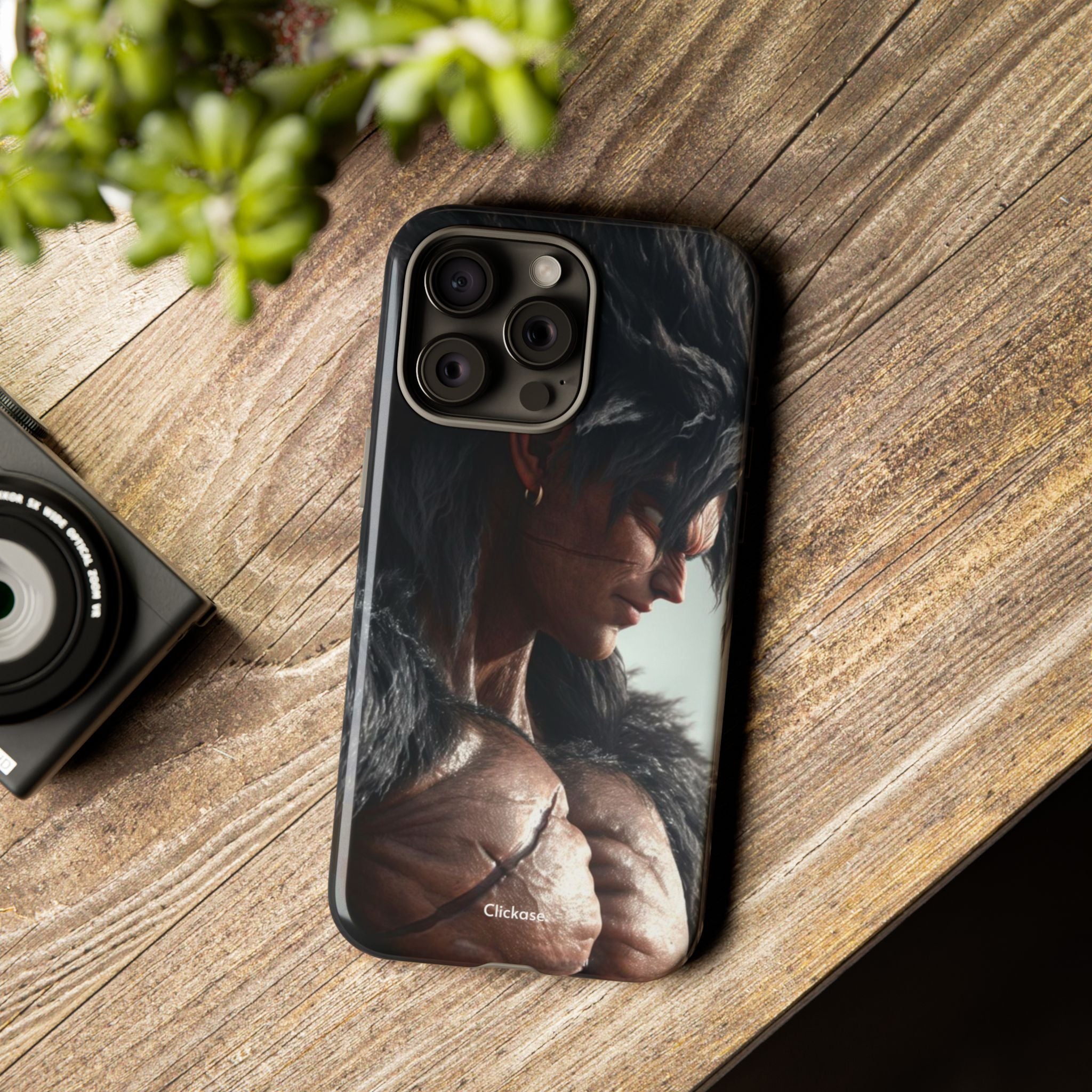 Broly Super Saiyan 4 Black – Berserker Edition Tough Phone Case by