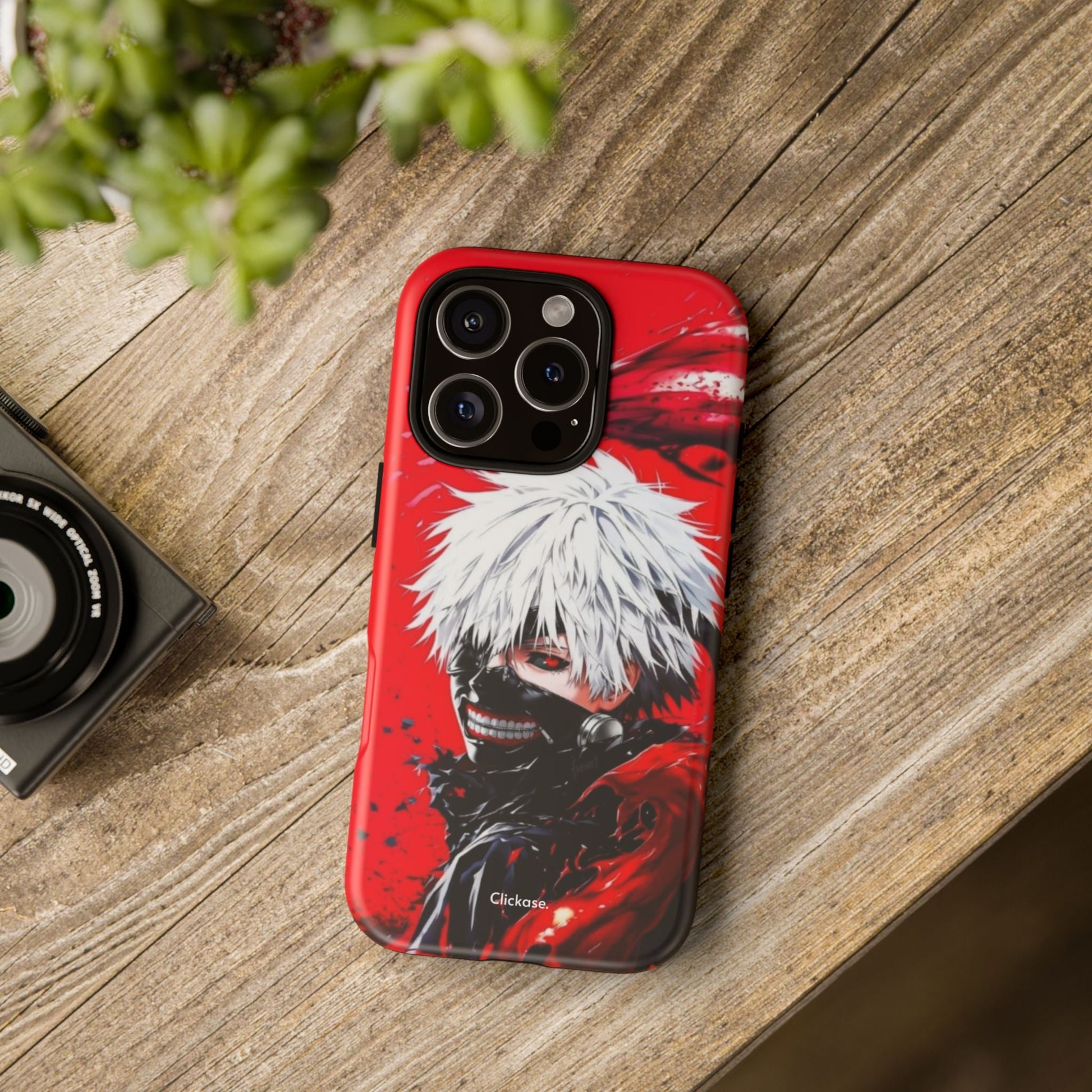 Ken Kaneki - Anime Tough Phone CasePhone CaseClickase®Ken Kaneki