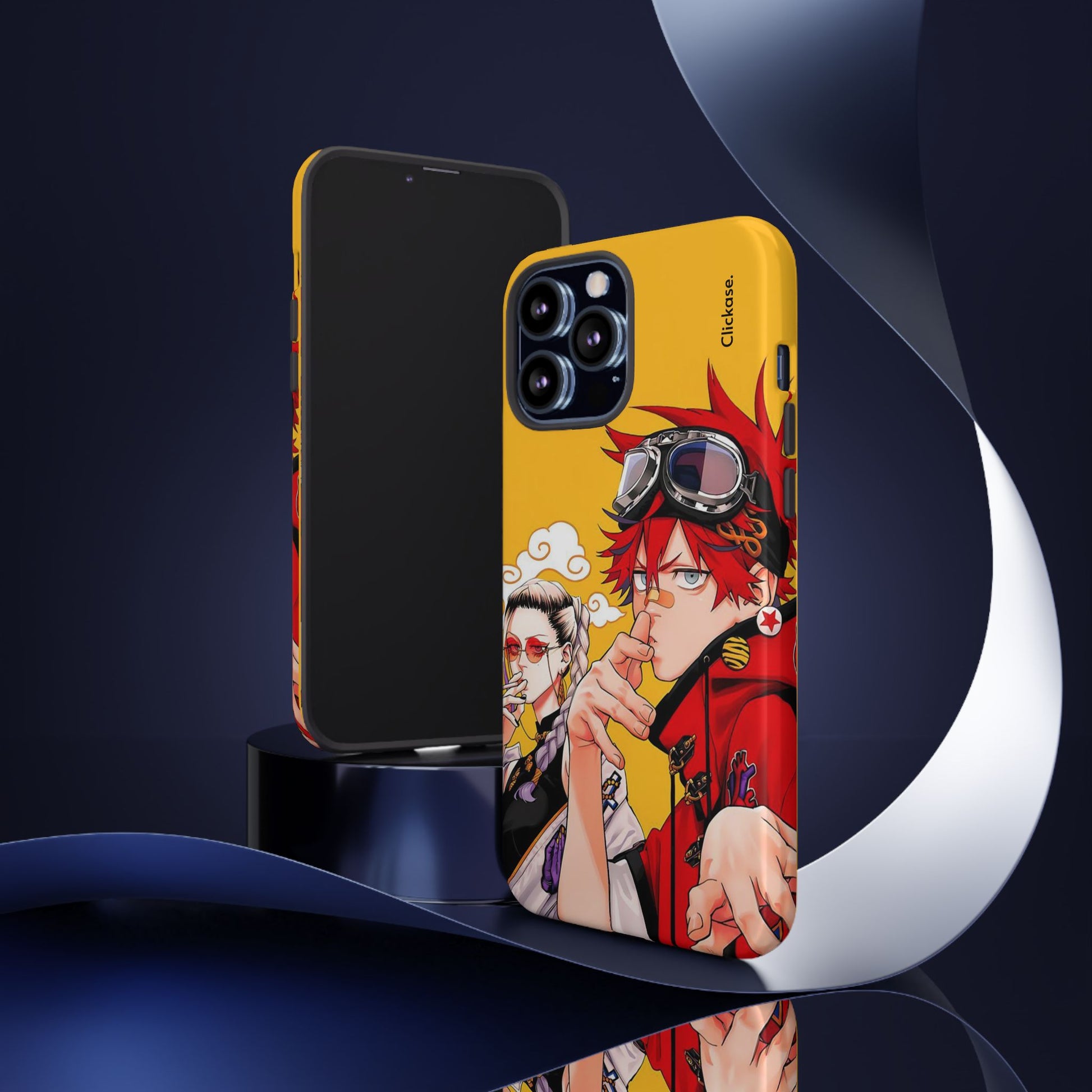 Alma & Tao Saotome - Gokurakugai Tough Phone Case by