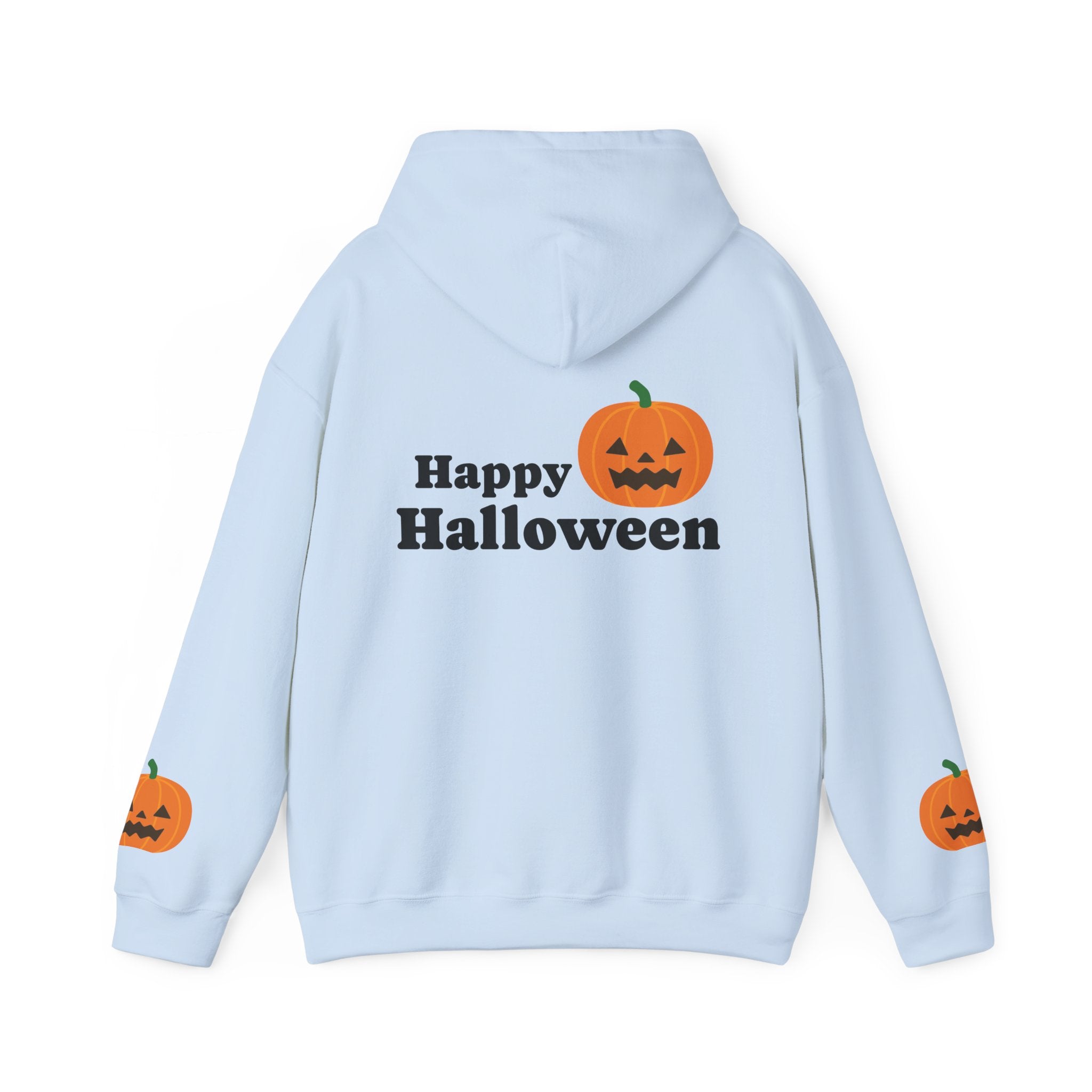 Halloween Pumpkin Hoodie - Unisex Heavy Blend
