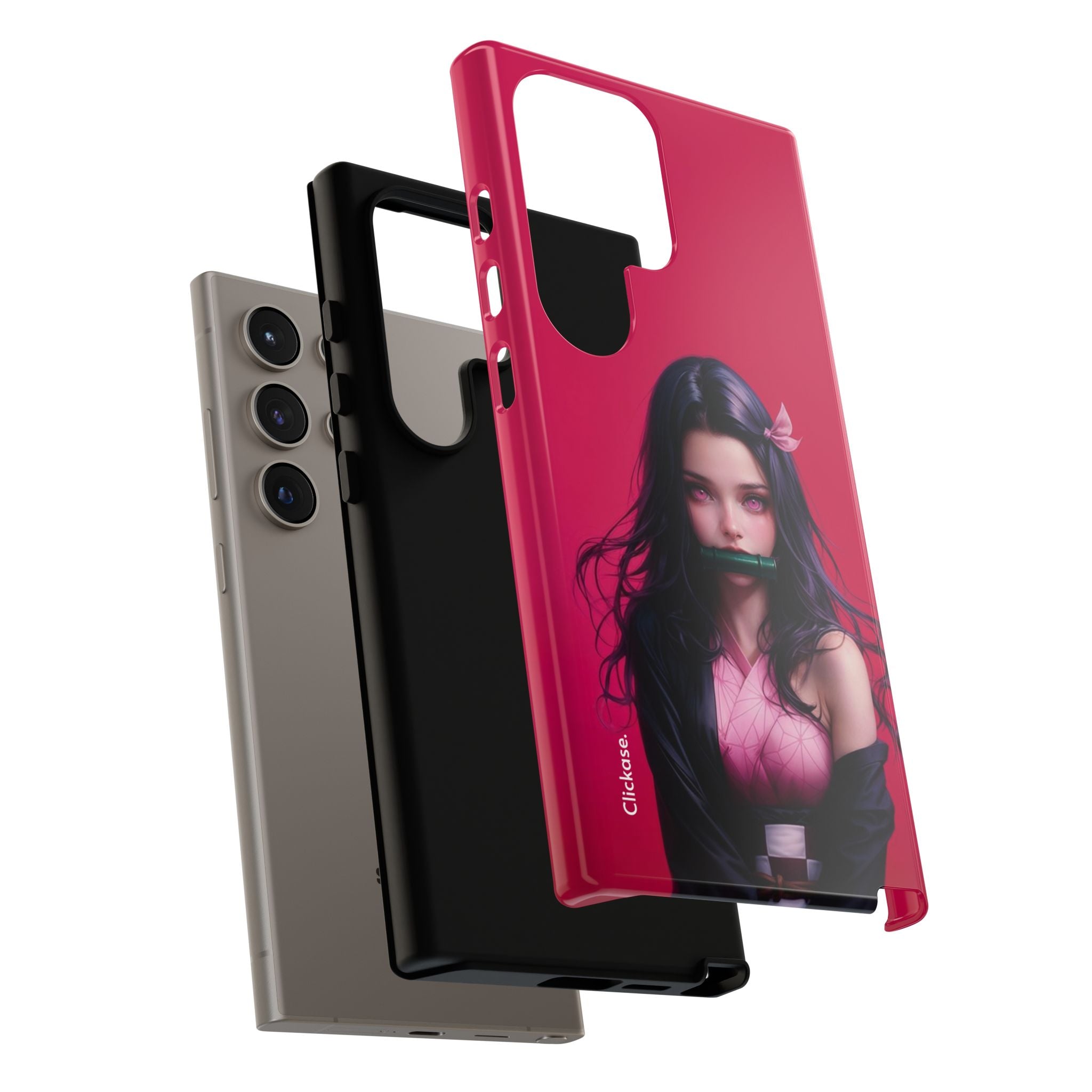 Nezuko Kamado - Demon Slayer Tough Phone Case by