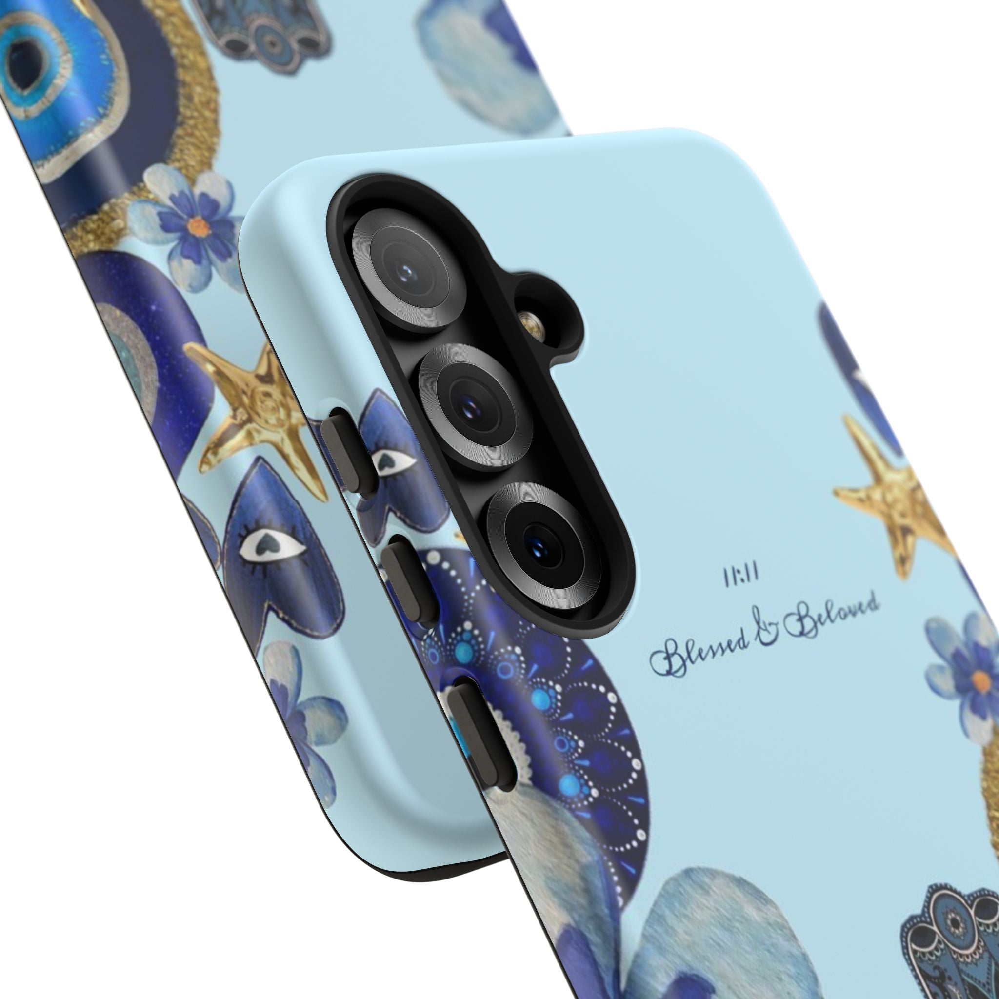 Hamsa Ocean-Inspired Tough Phone Case by