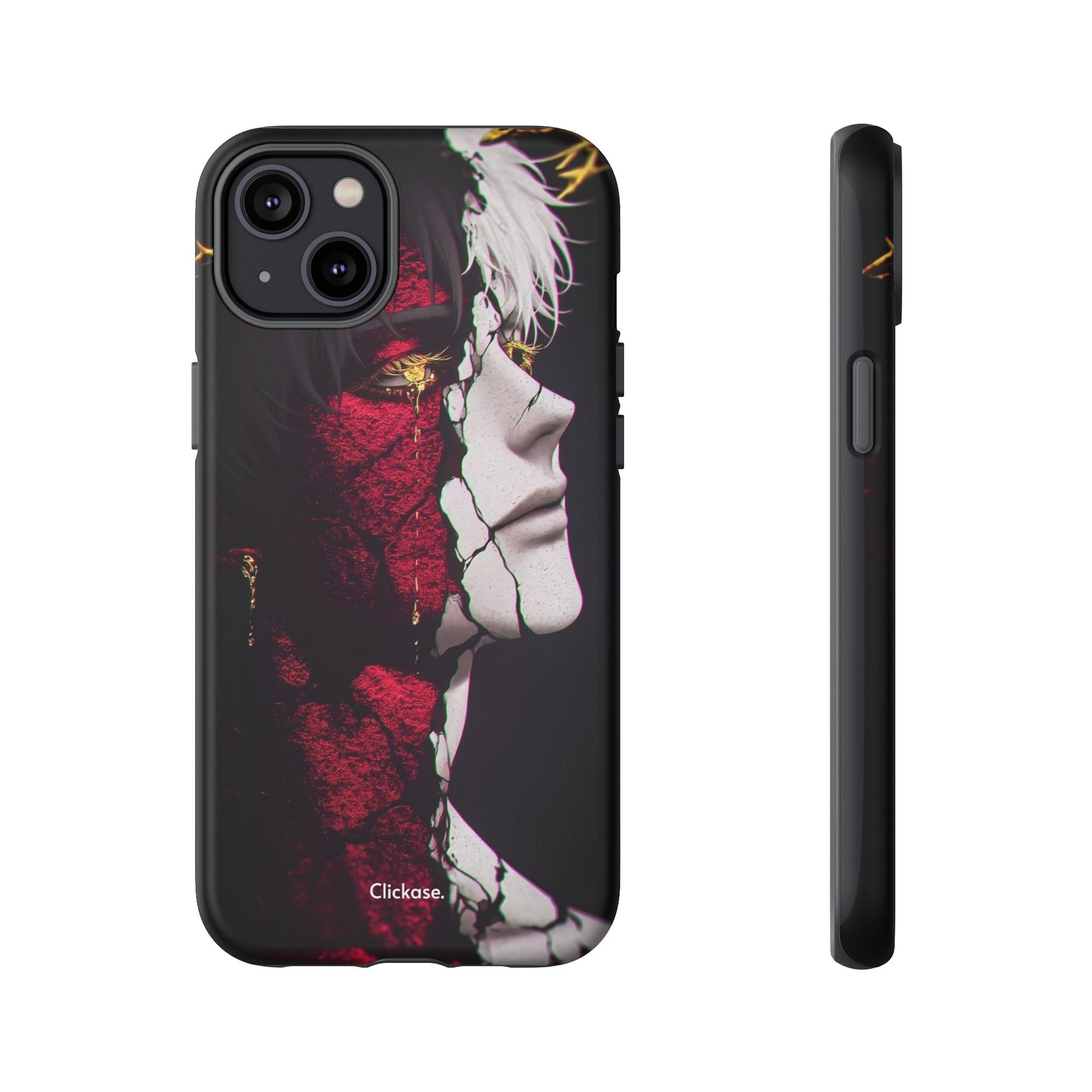 Duality Split Face Anime - Tough Phone Case by
