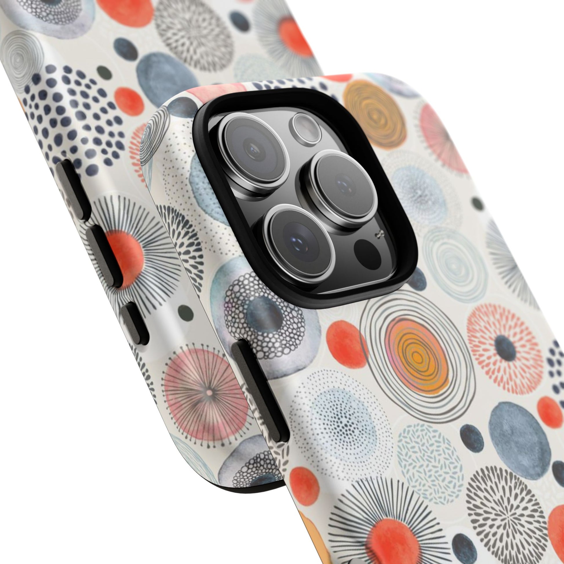 Colorful Abstract Tough Phone Case by