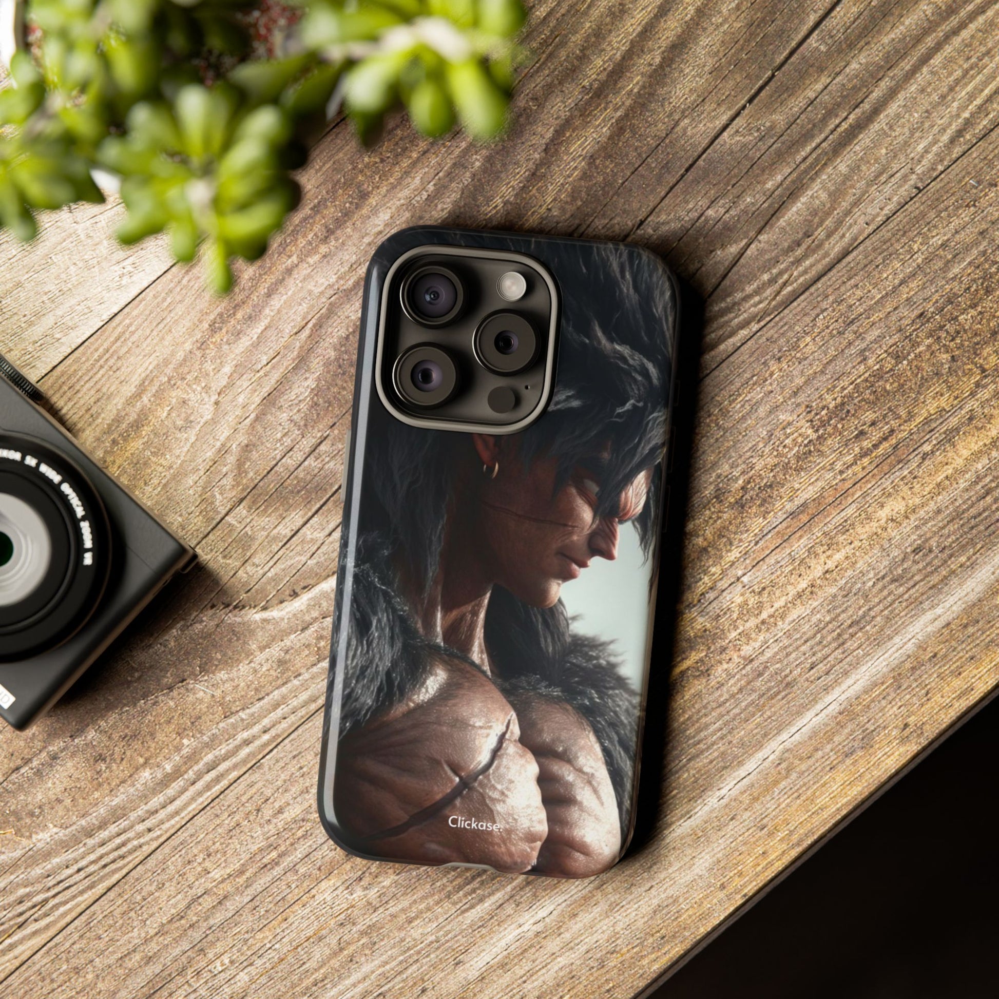 Broly Super Saiyan 4 Black – Berserker Edition Tough Phone Case by