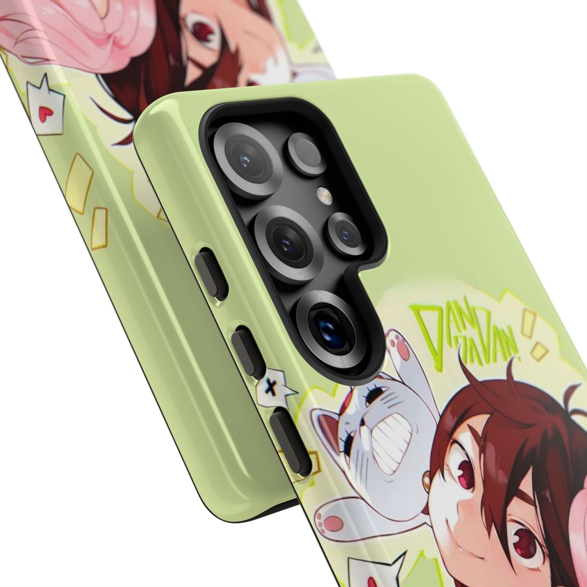 Momo & Aira - Dan Da Dan Tough Phone CasePhone CaseClickase®Momo & Aira